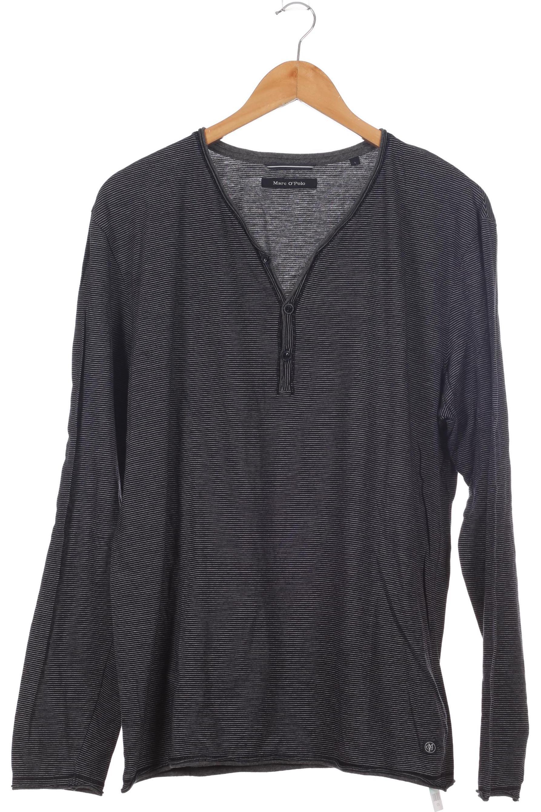 Thumbnail - Marc O Polo Herren Langarmshirt, grau, Gr.