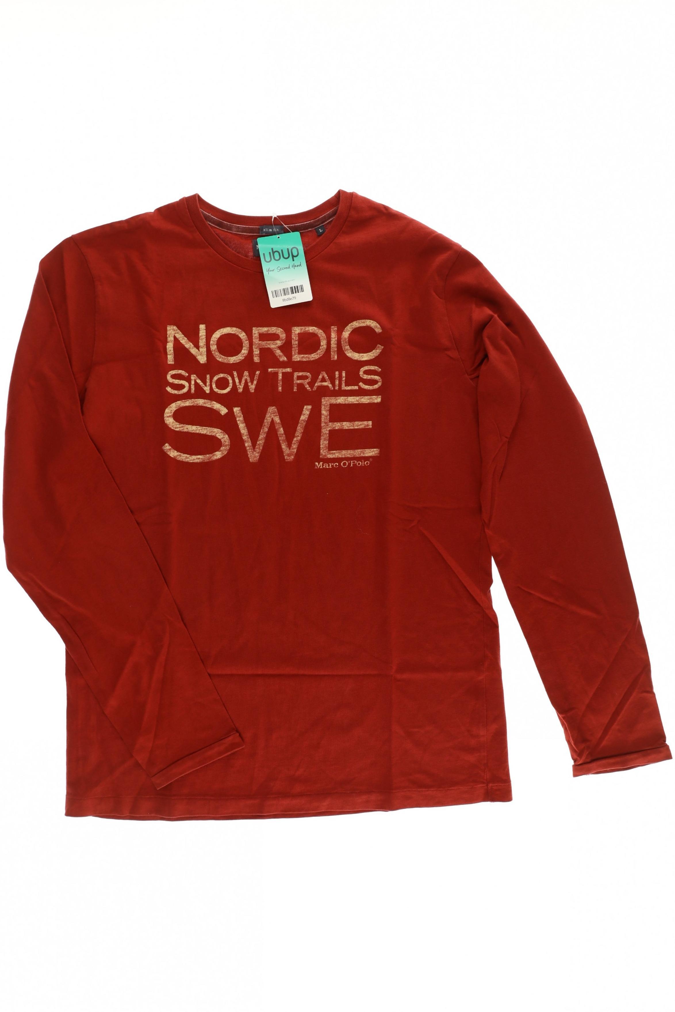 

Marc O Polo Herren Langarmshirt, rot, Gr.
