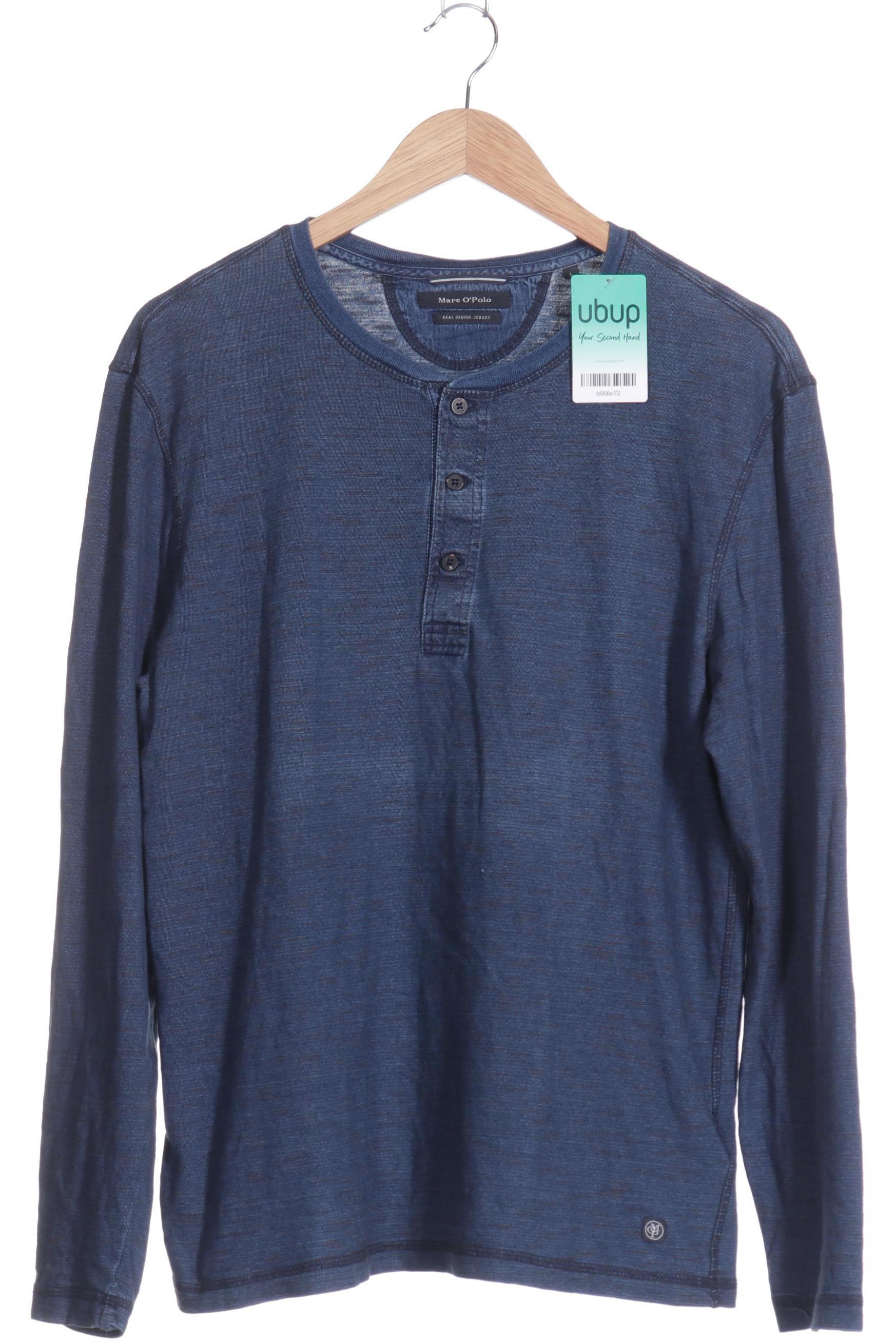 

Marc O Polo Herren Langarmshirt, blau, Gr.