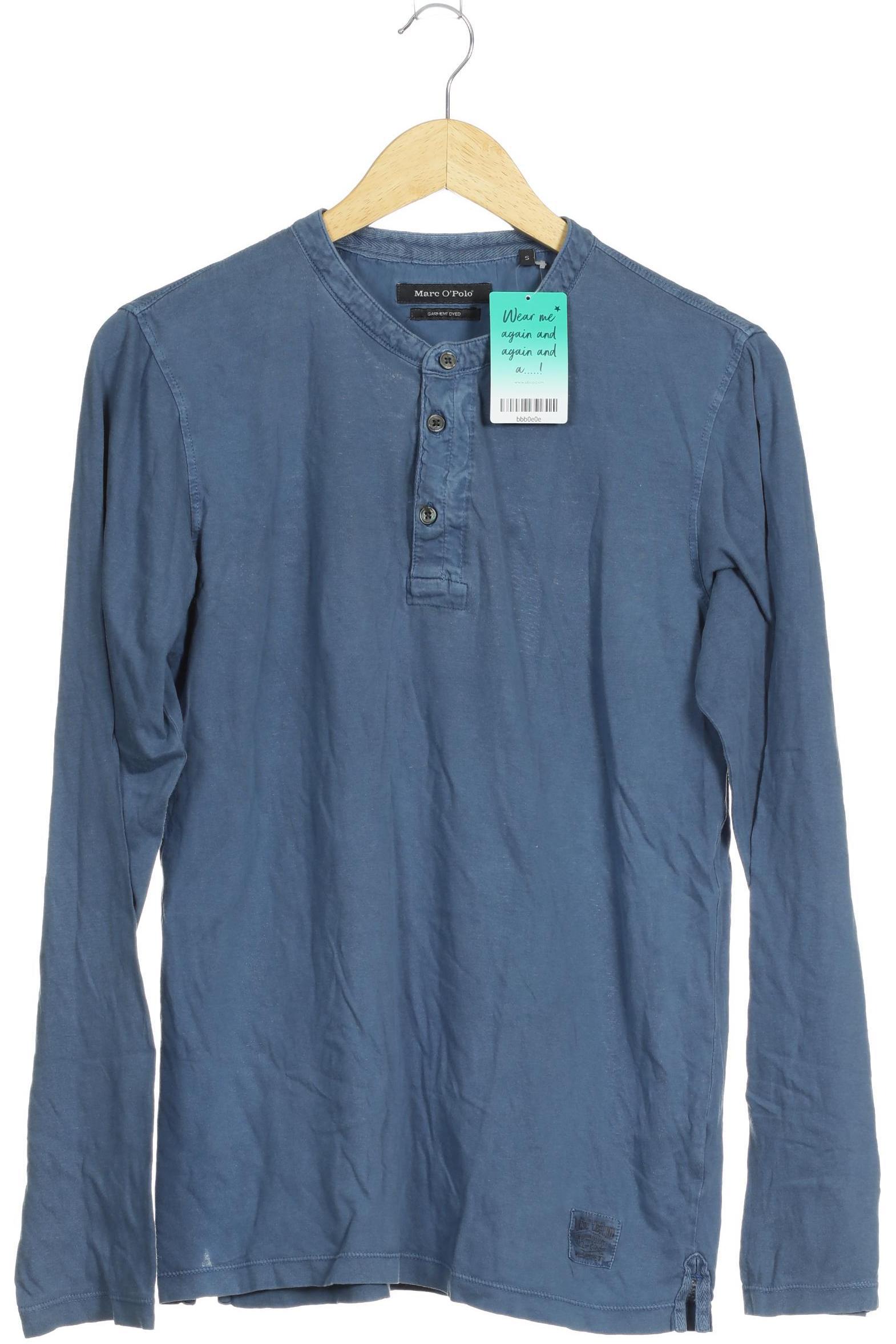 

Marc O Polo Herren Langarmshirt, blau, Gr.