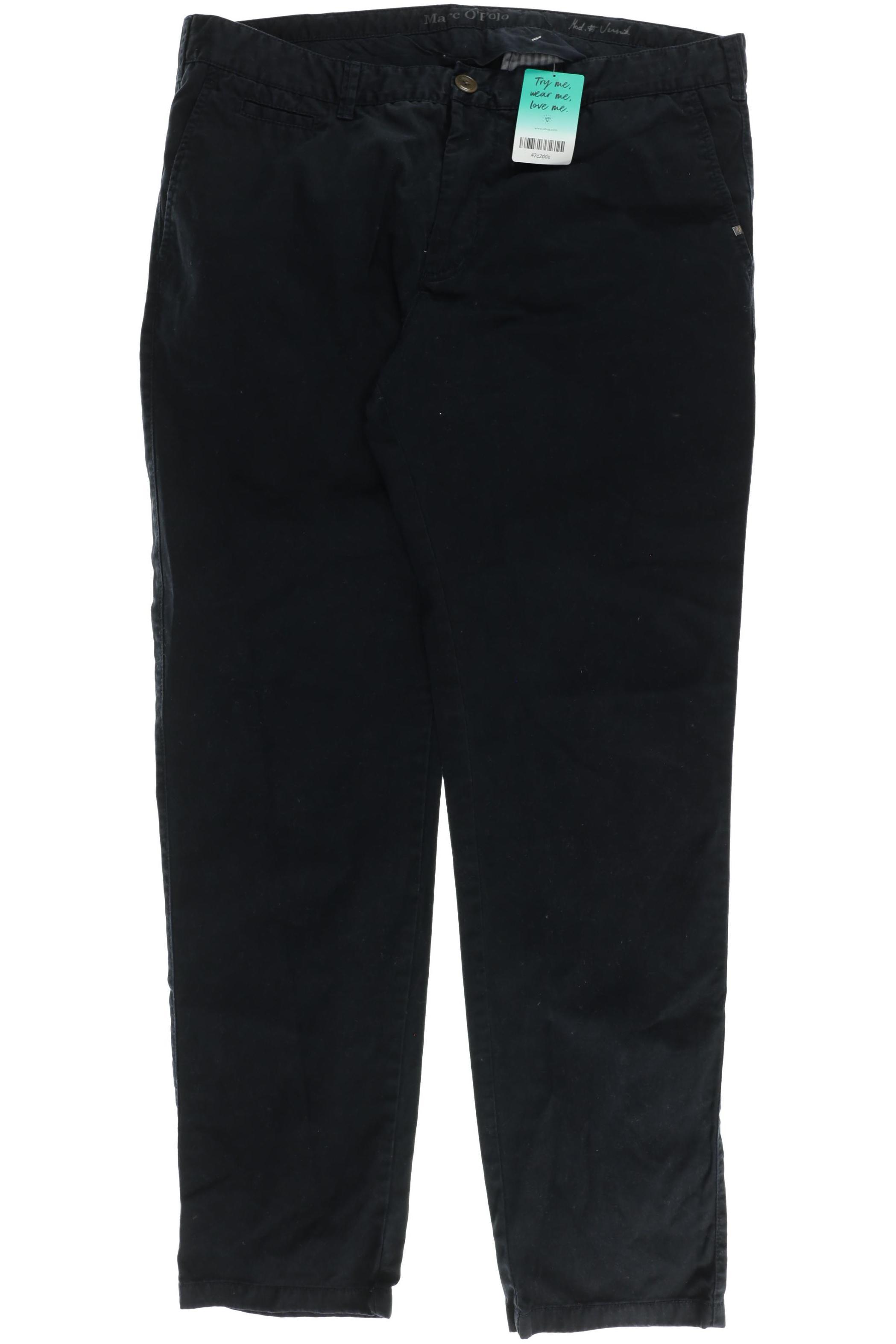 

Marc O Polo Herren Stoffhose, schwarz, Gr. 56
