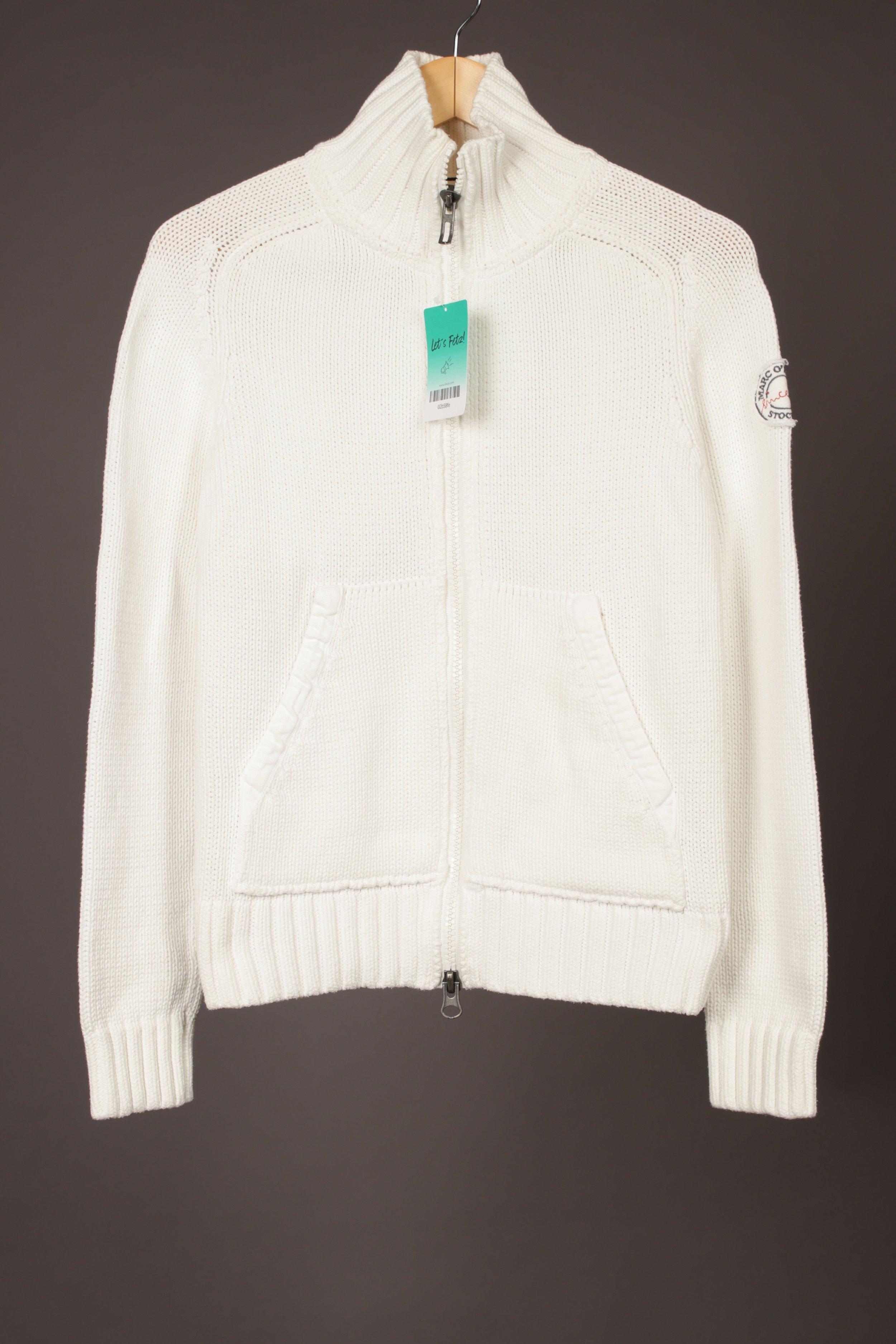 Thumbnail - Marc O Polo Herren Strickjacke, weiß, Gr.