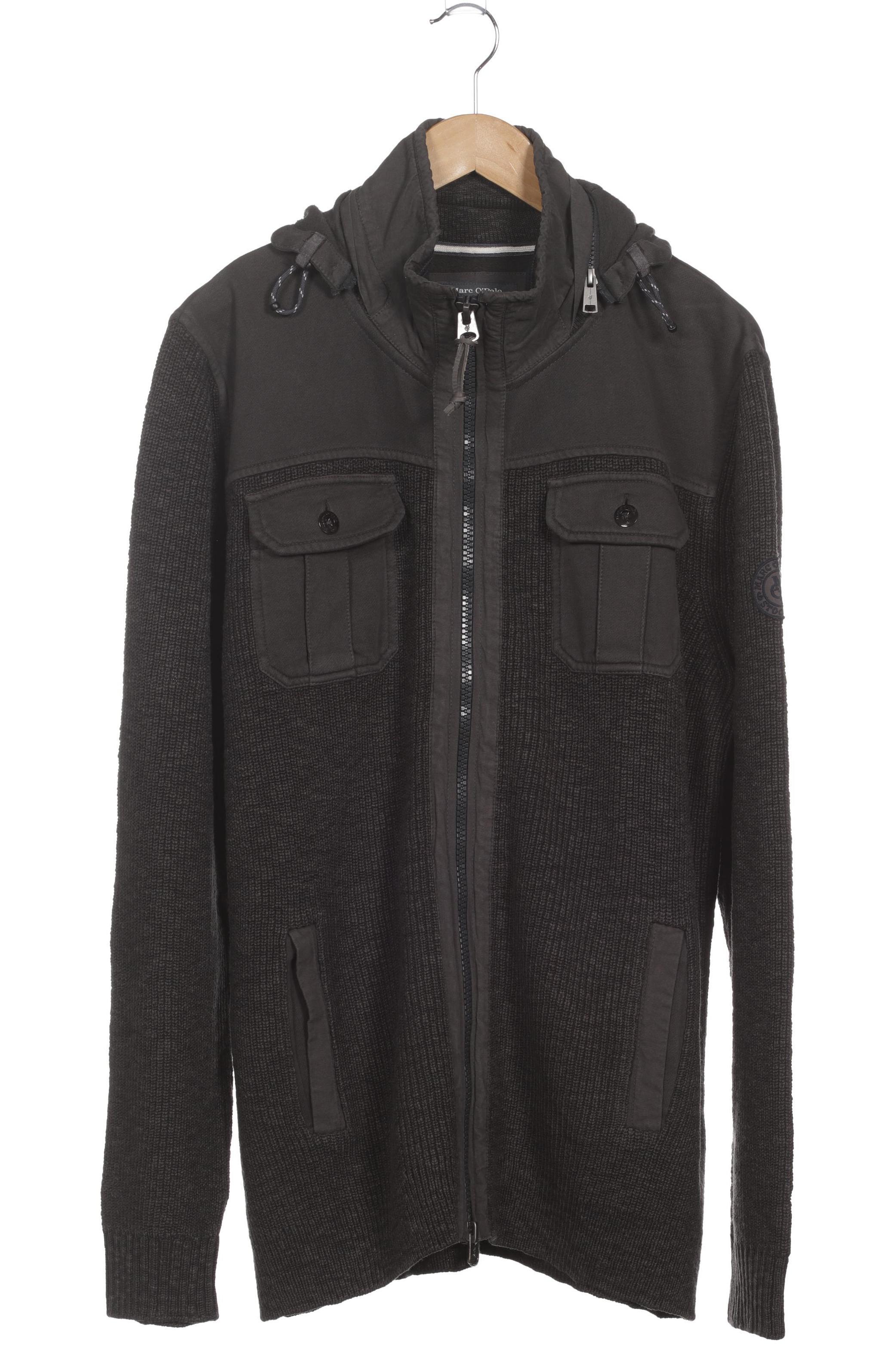 Thumbnail - Marc O Polo Herren Strickjacke, grau, Gr.