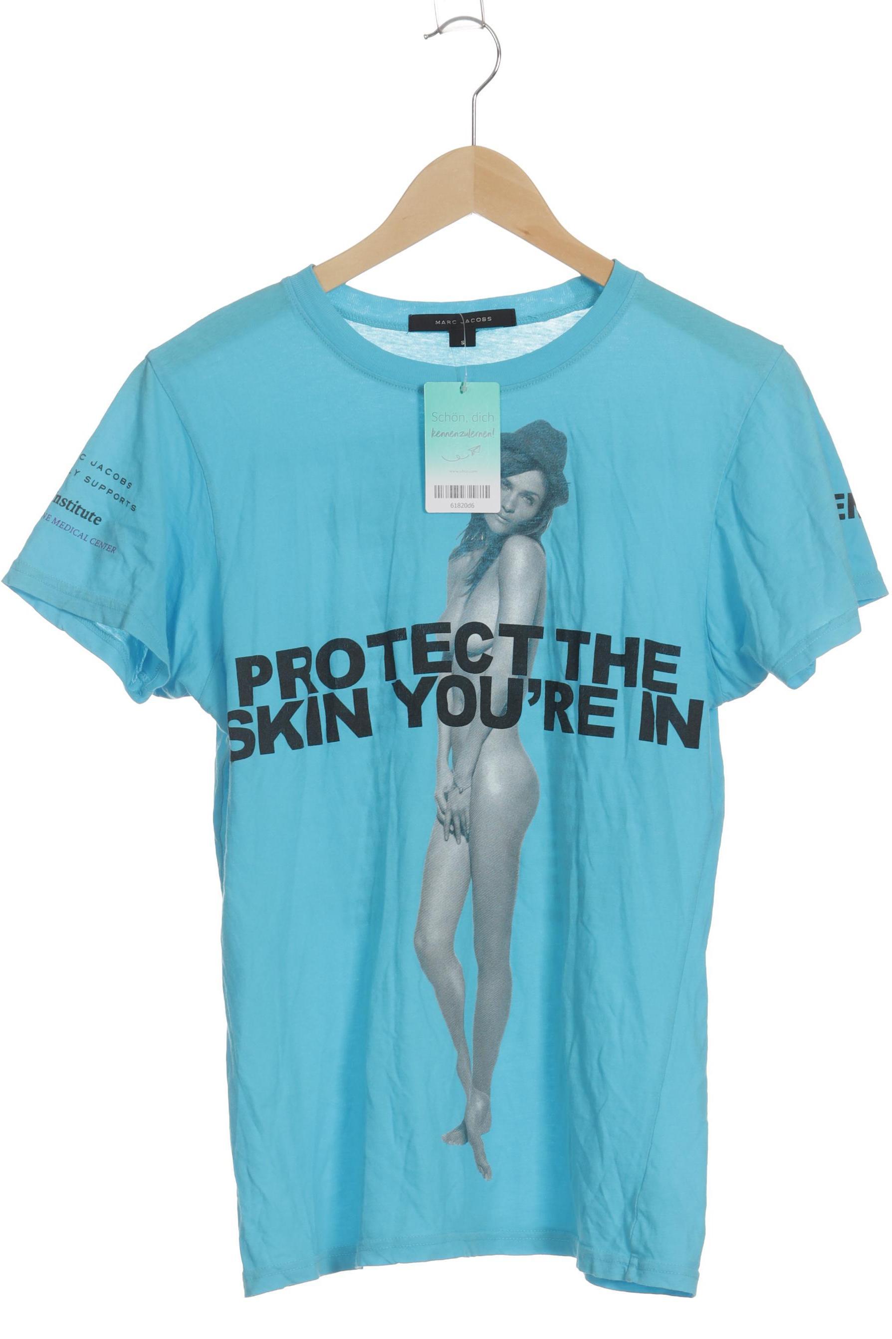 

Marc Jacobs Damen T-Shirt, blau, Gr.