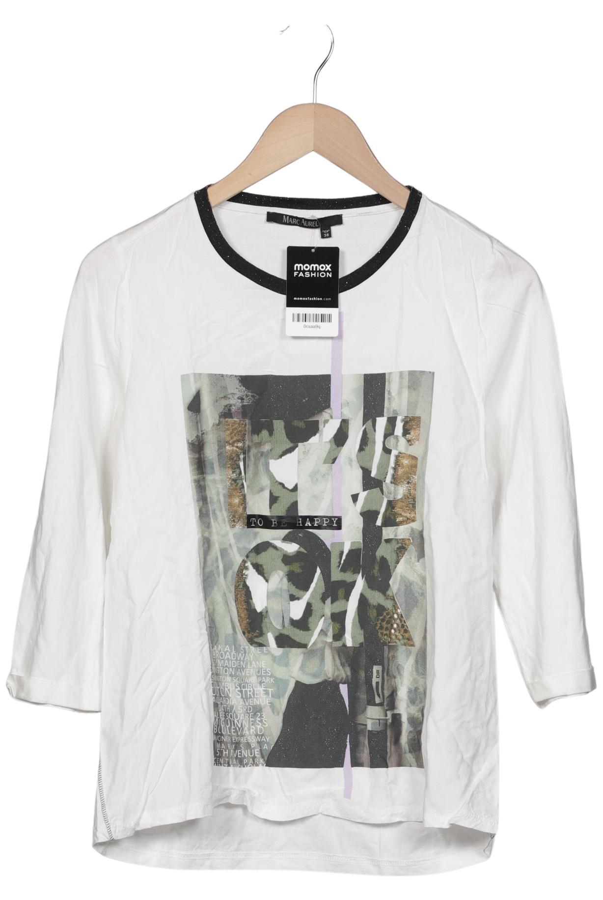 

Marc Aurel Damen Langarmshirt, weiß, Gr. 38