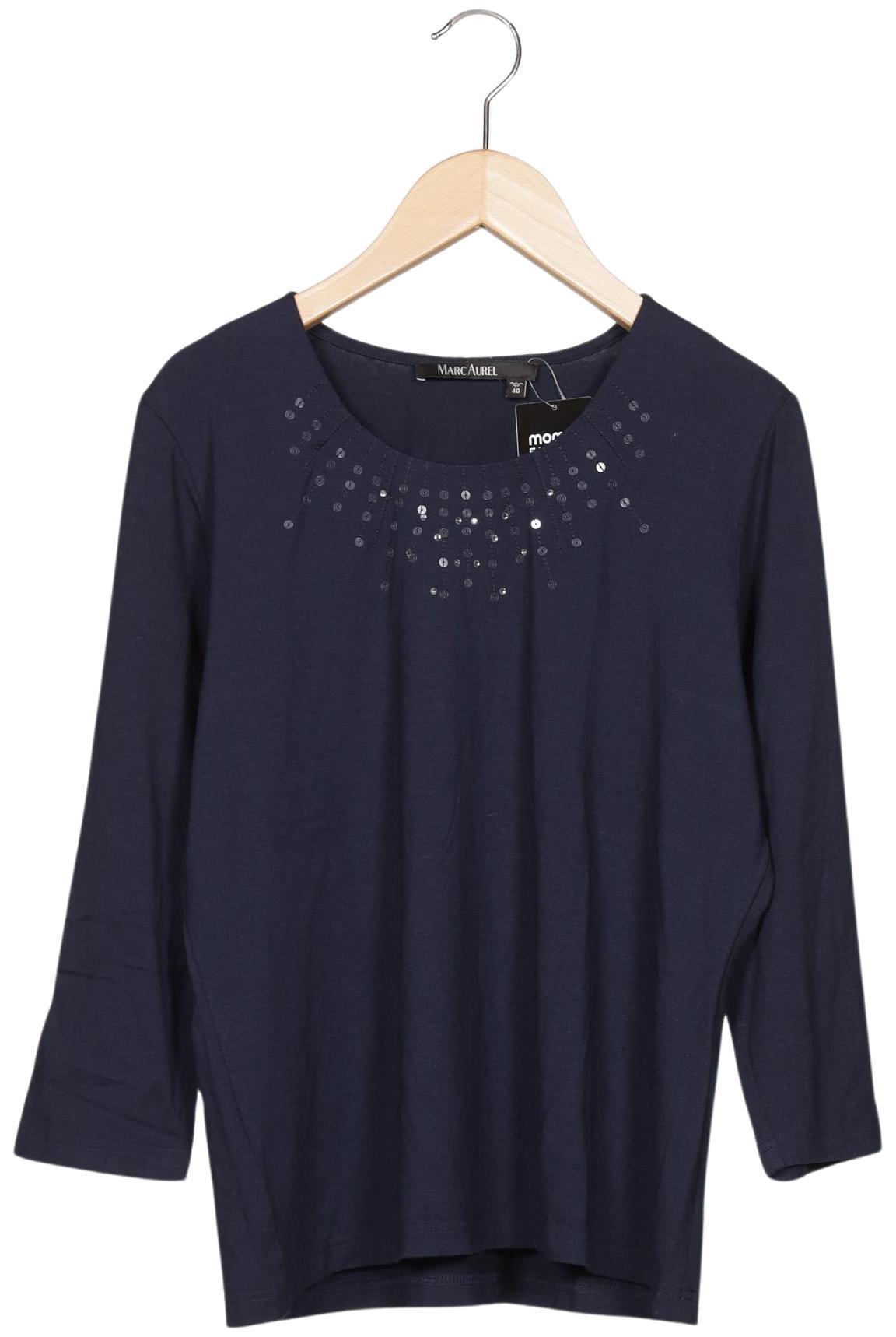 

Marc Aurel Damen Langarmshirt, marineblau, Gr. 40