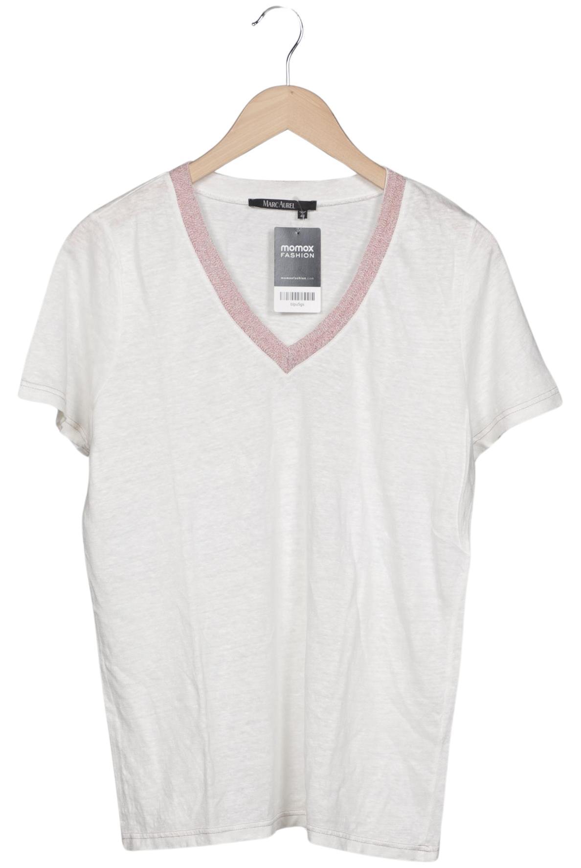

Marc Aurel Damen T-Shirt, cremeweiß, Gr. 42