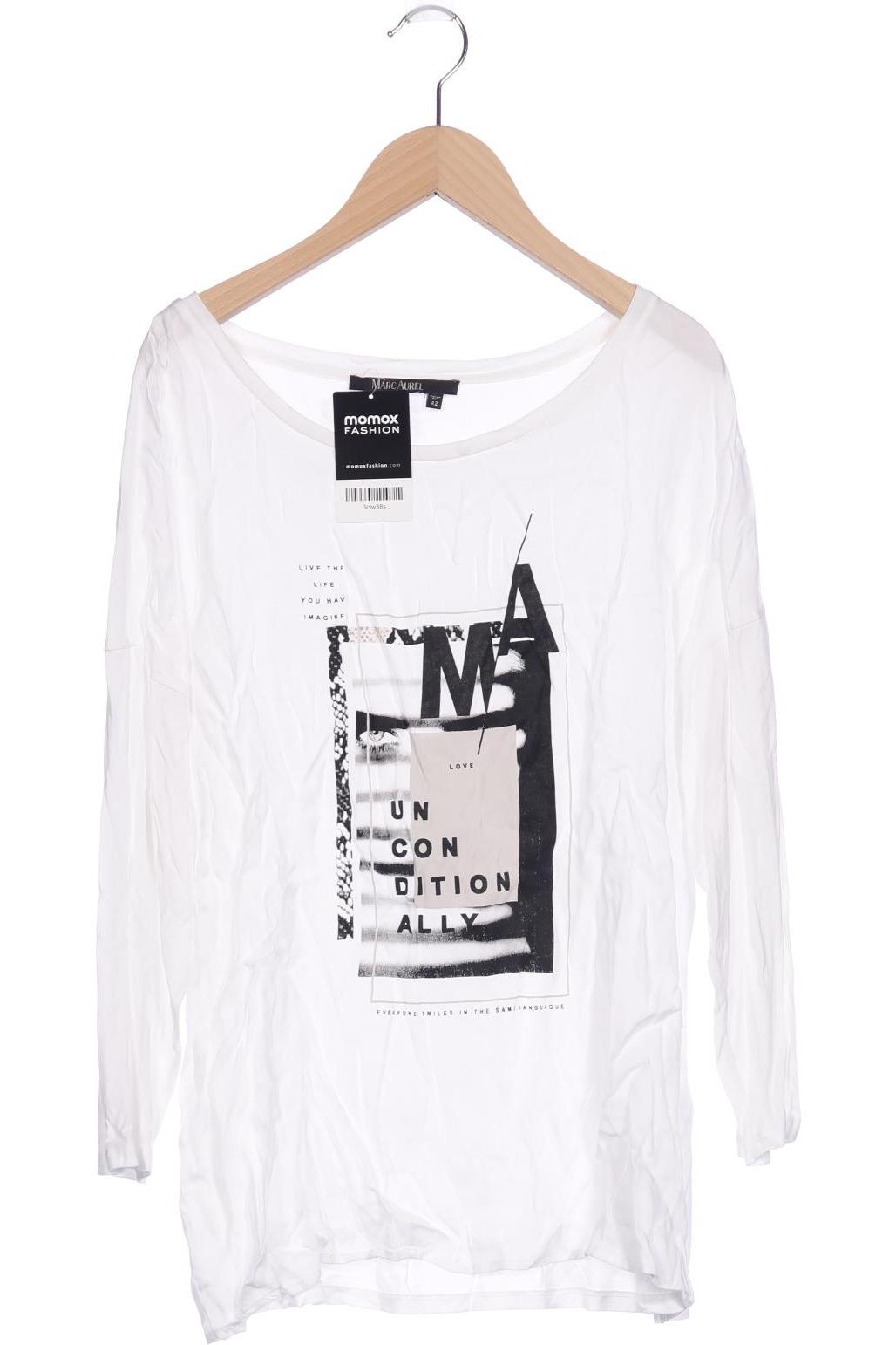 

Marc Aurel Damen Langarmshirt, weiß, Gr. 42