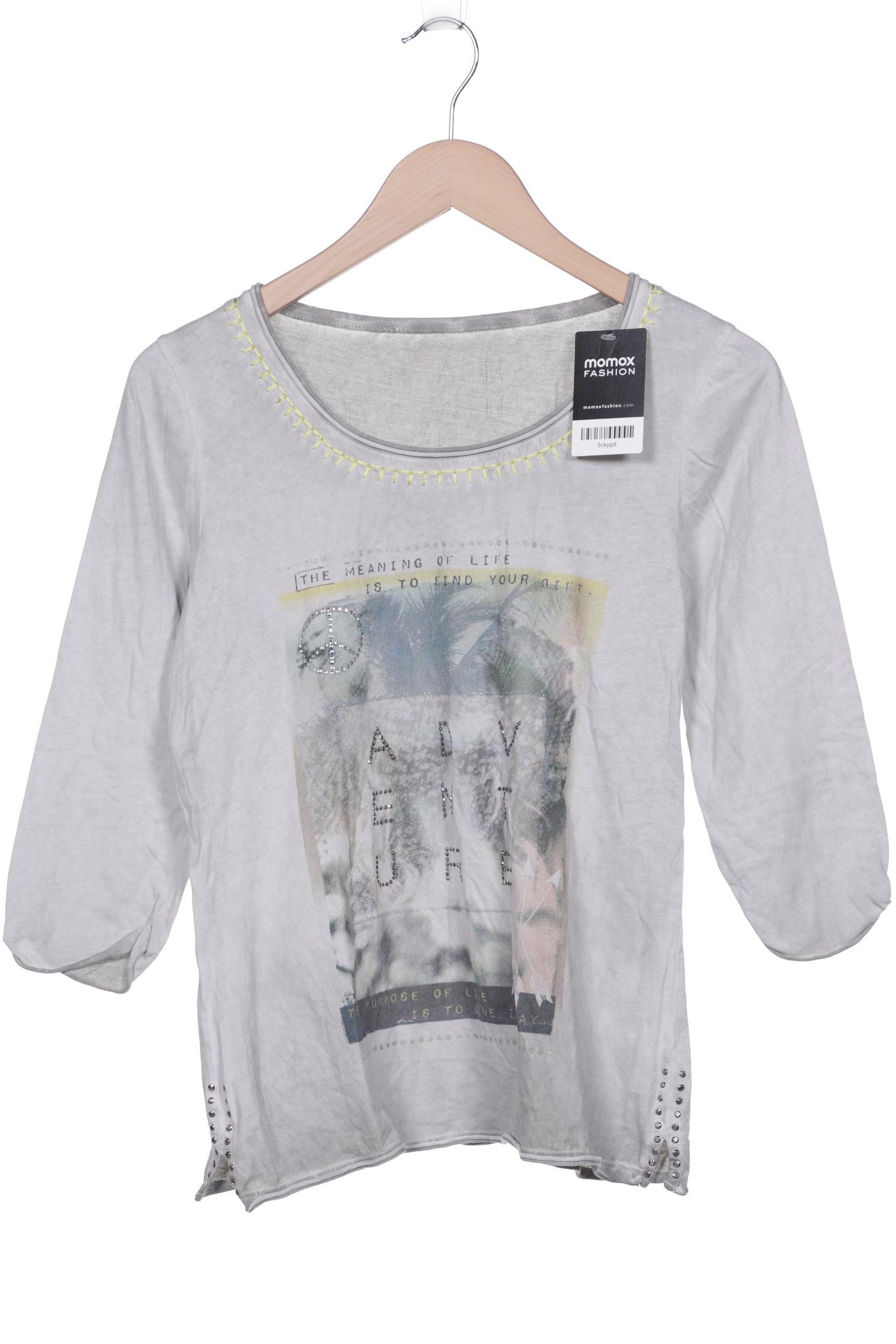

MARC AUREL Damen Langarmshirt, grau