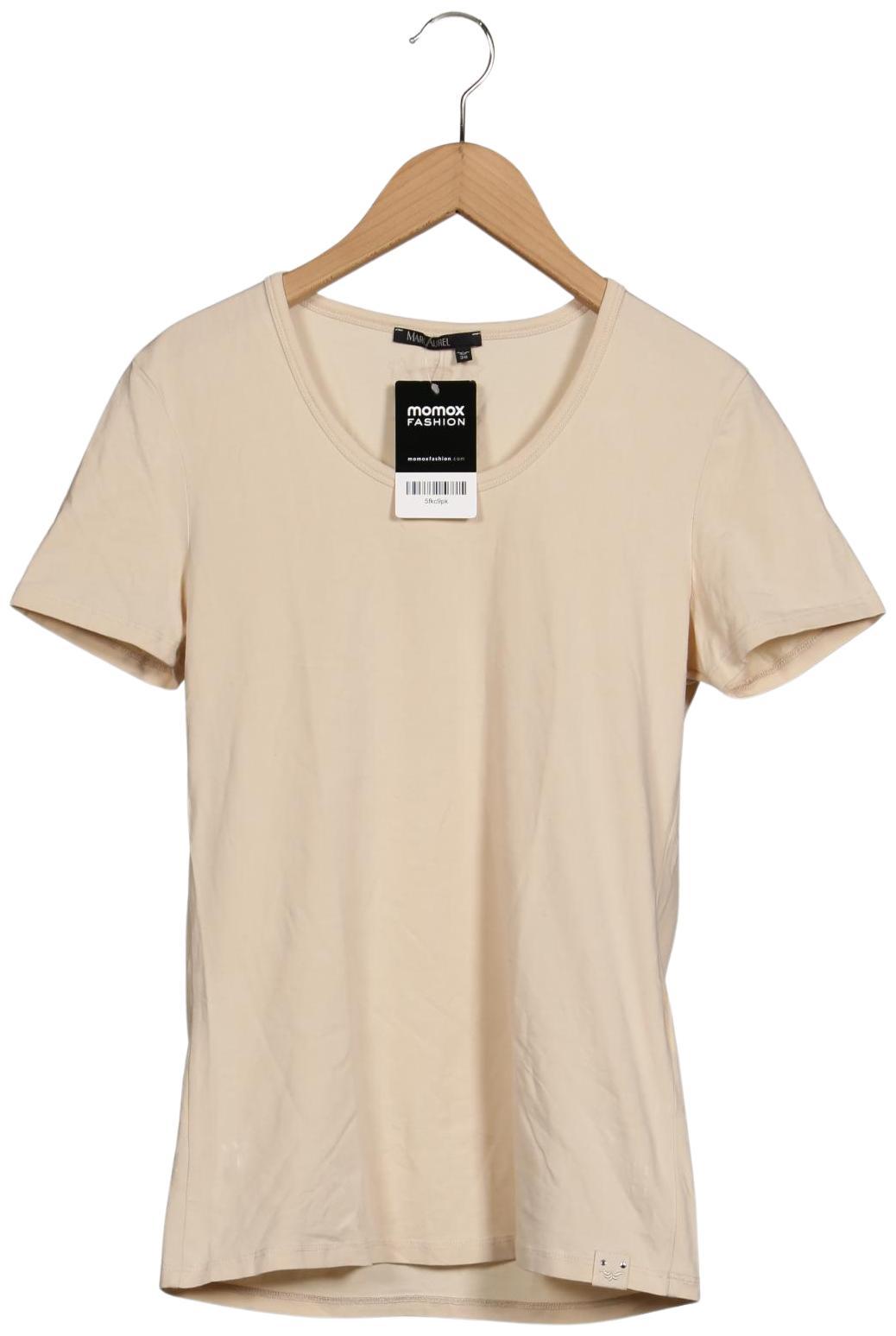 

Marc Aurel Damen T-Shirt, cremeweiß, Gr. 38