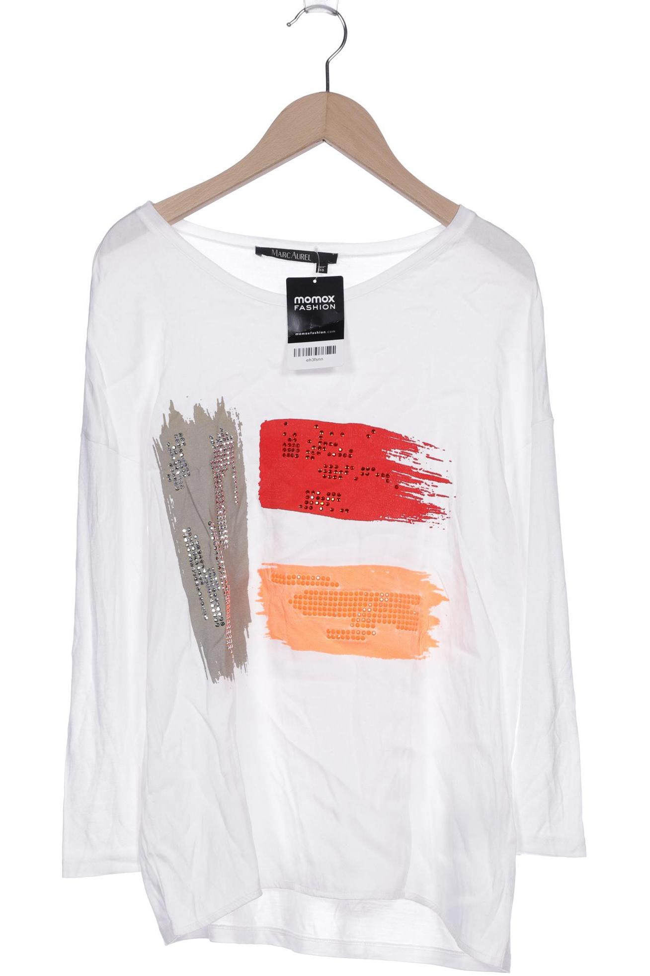 

Marc Aurel Damen Langarmshirt, weiß, Gr. 36