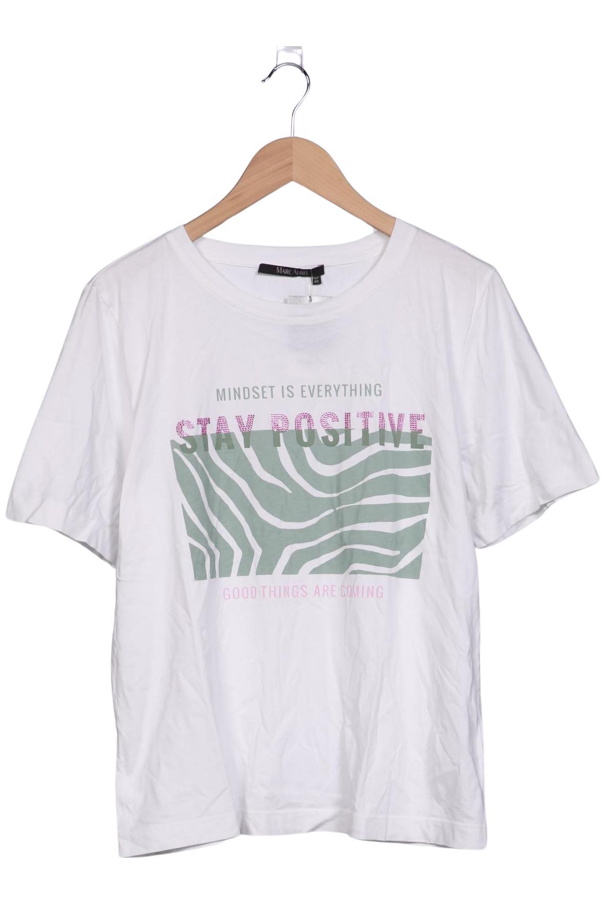 

Marc Aurel Damen T-Shirt, weiß, Gr. 40