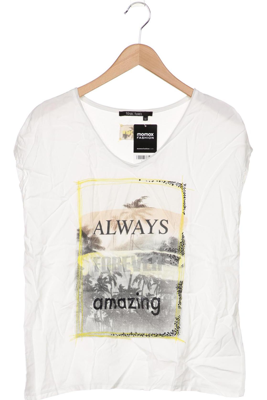 

MARC AUREL Damen T-Shirt, weiß