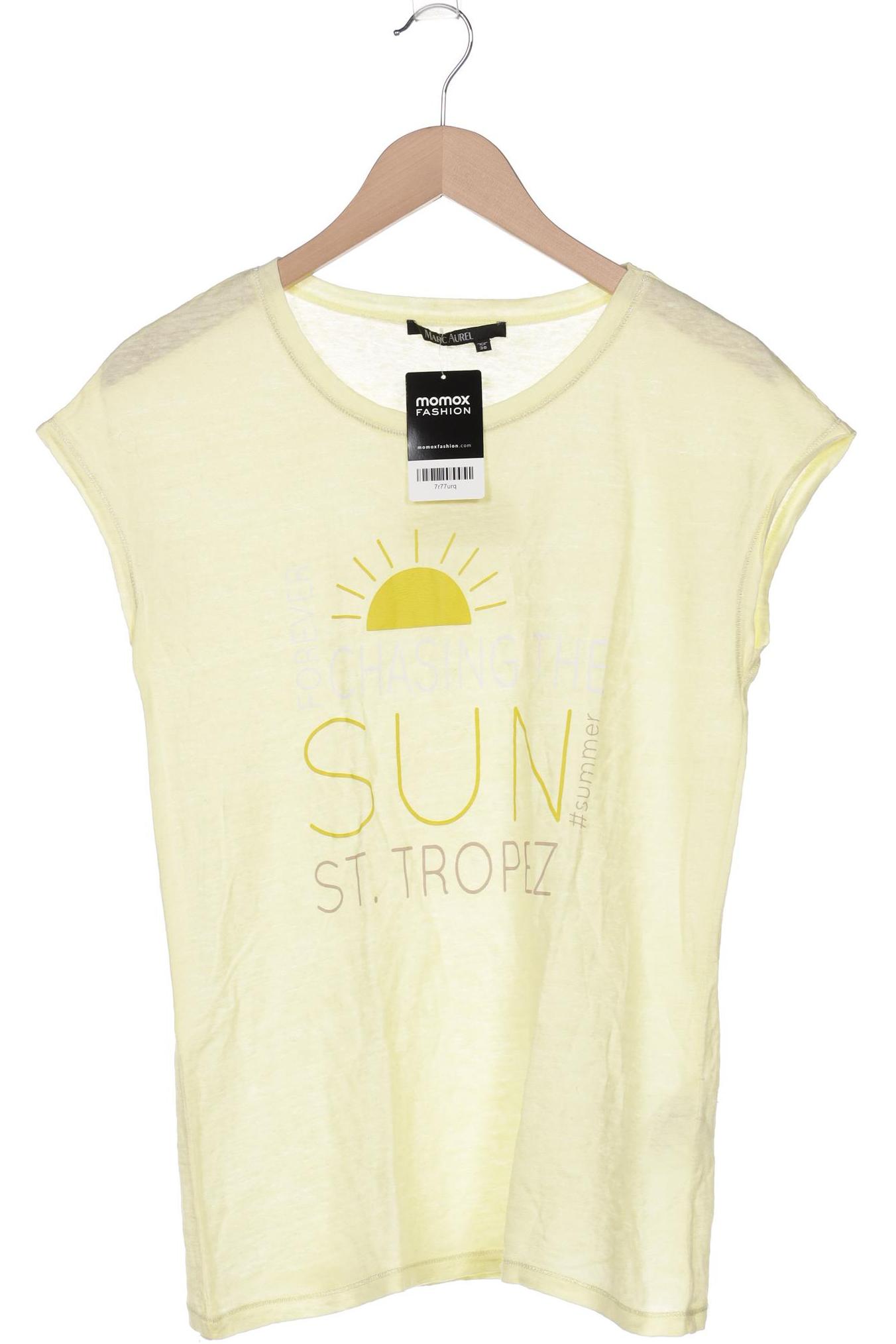 

Marc Aurel Damen T-Shirt, gelb, Gr. 36
