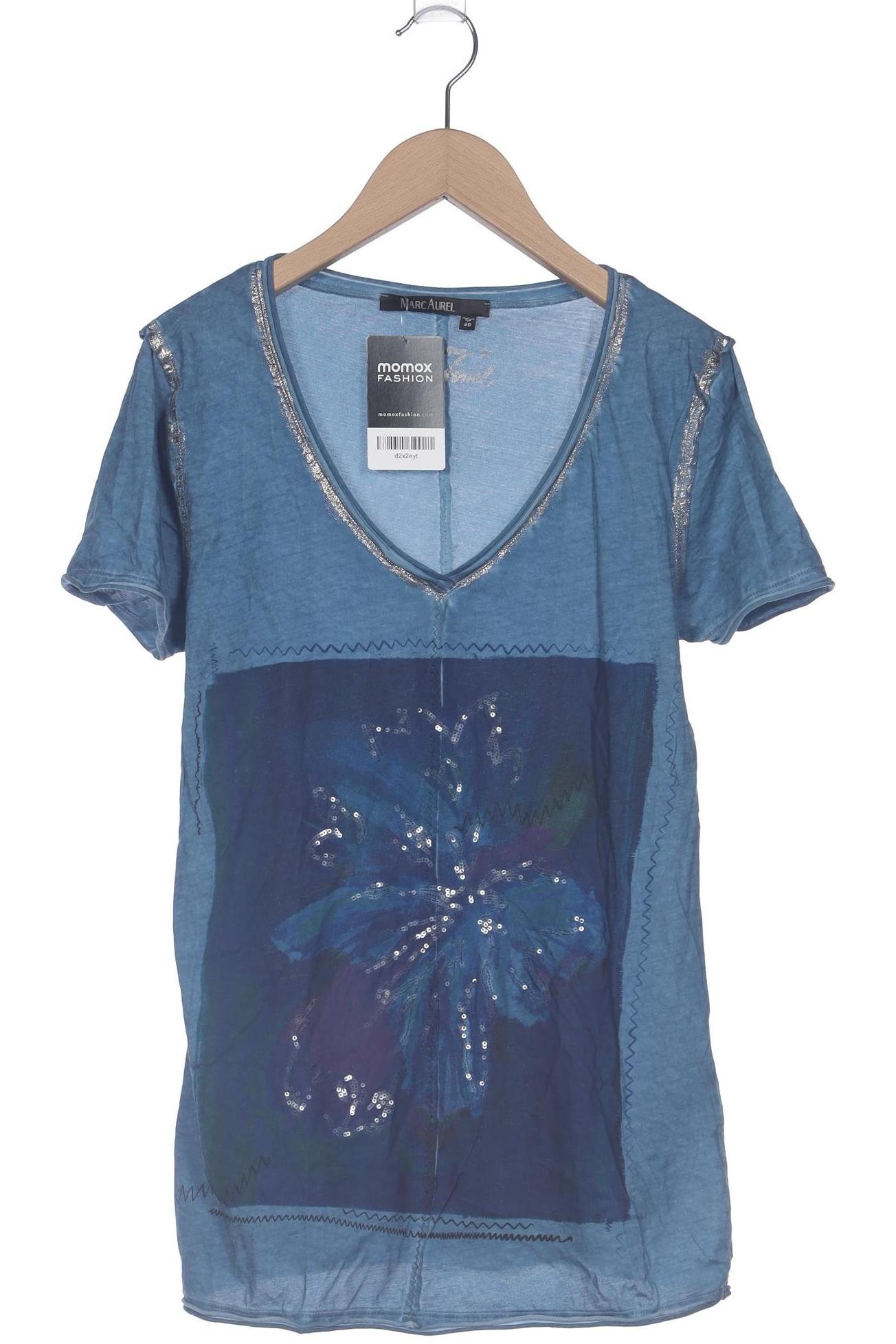 

Marc Aurel Damen T-Shirt, blau, Gr. 40