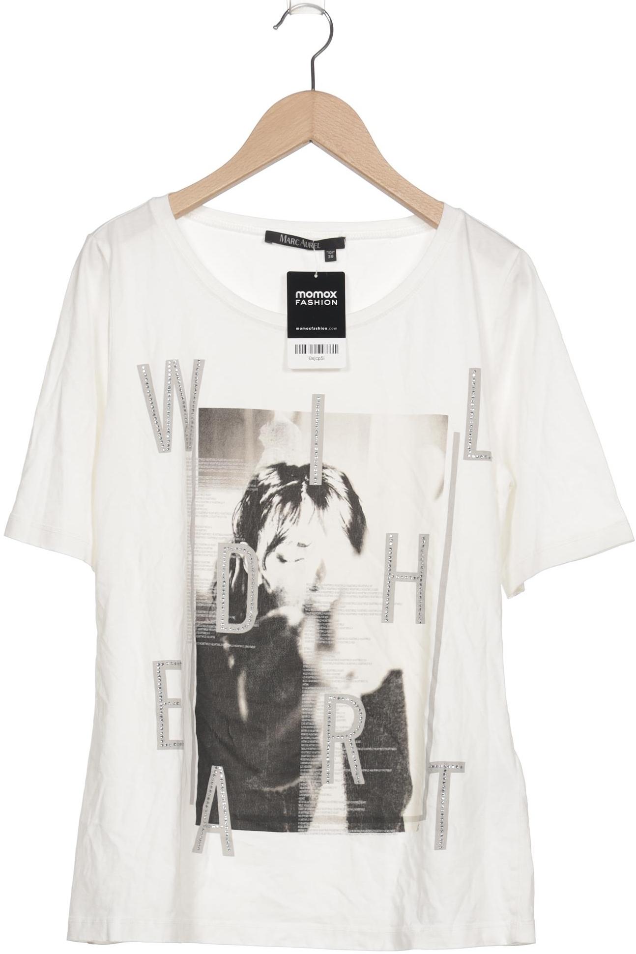 

Marc Aurel Damen T-Shirt, cremeweiß, Gr. 38