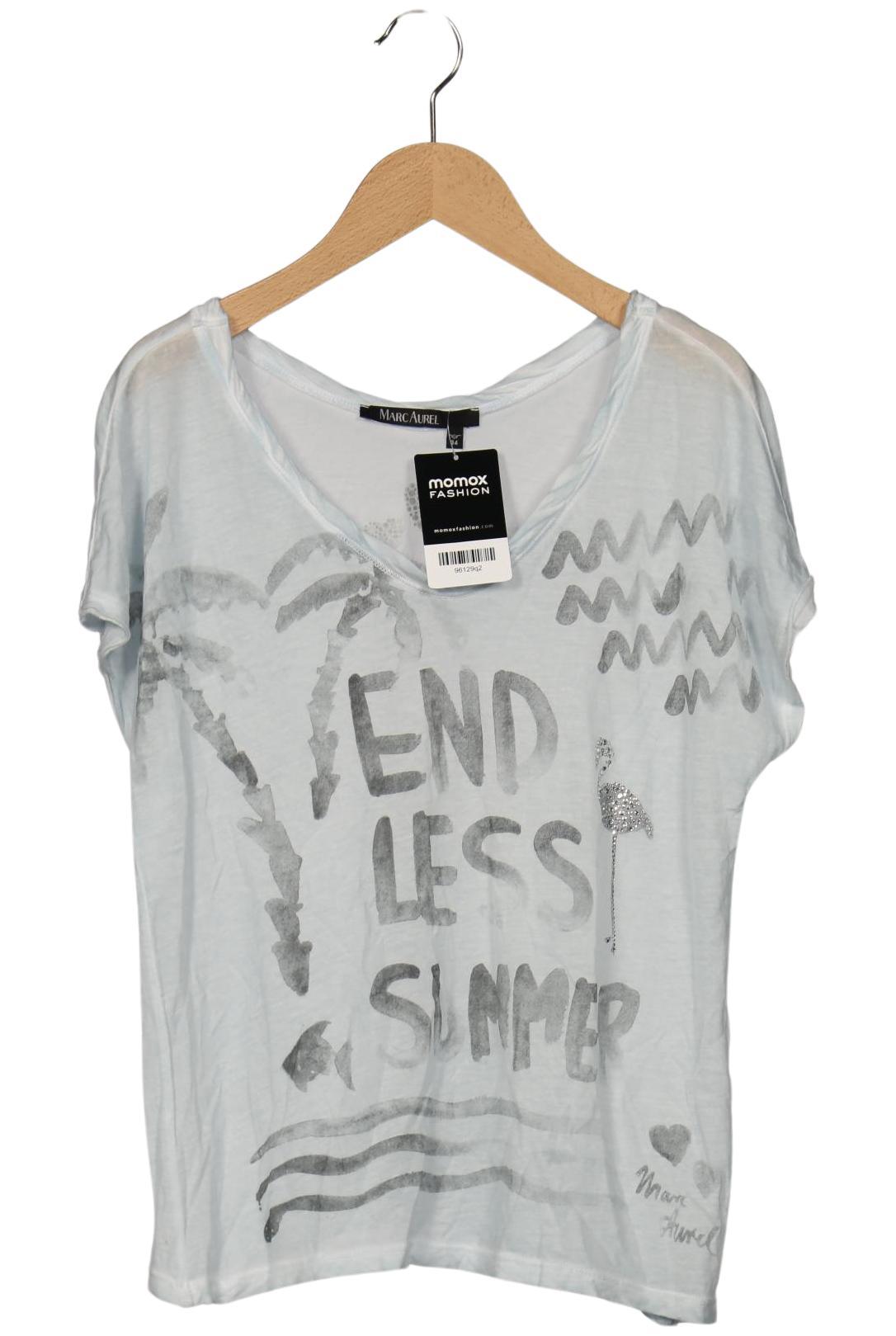 

Marc Aurel Damen T-Shirt, hellblau, Gr. 34