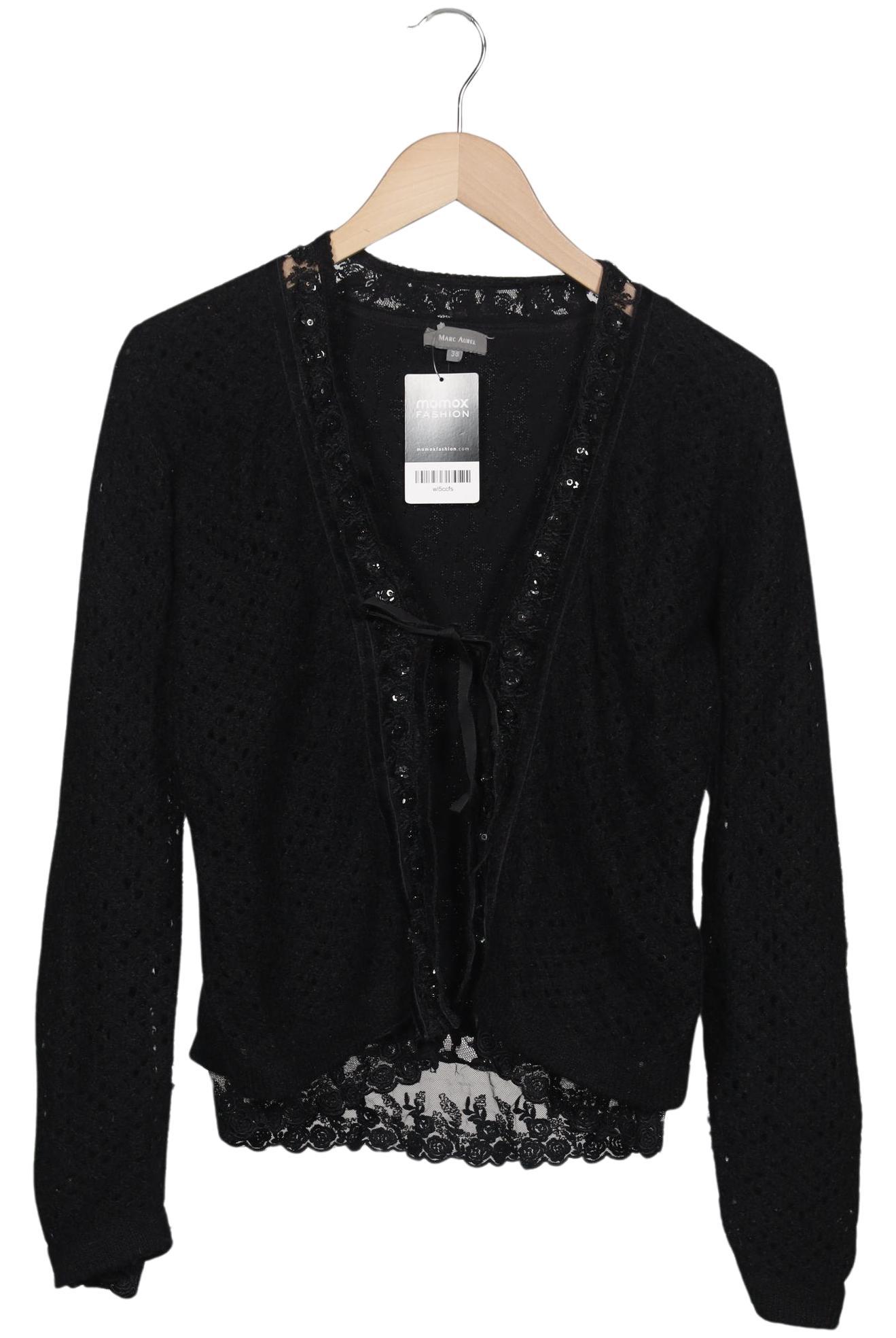 

Marc Aurel Damen Strickjacke, schwarz, Gr. 38