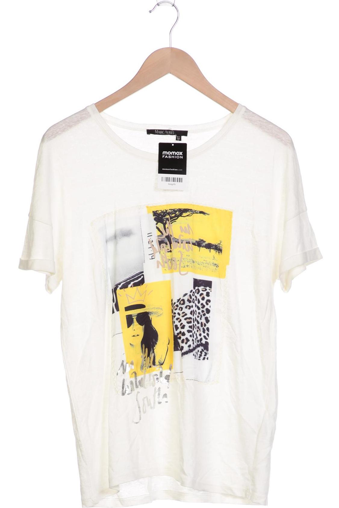 

Marc Aurel Damen T-Shirt, cremeweiß, Gr. 38