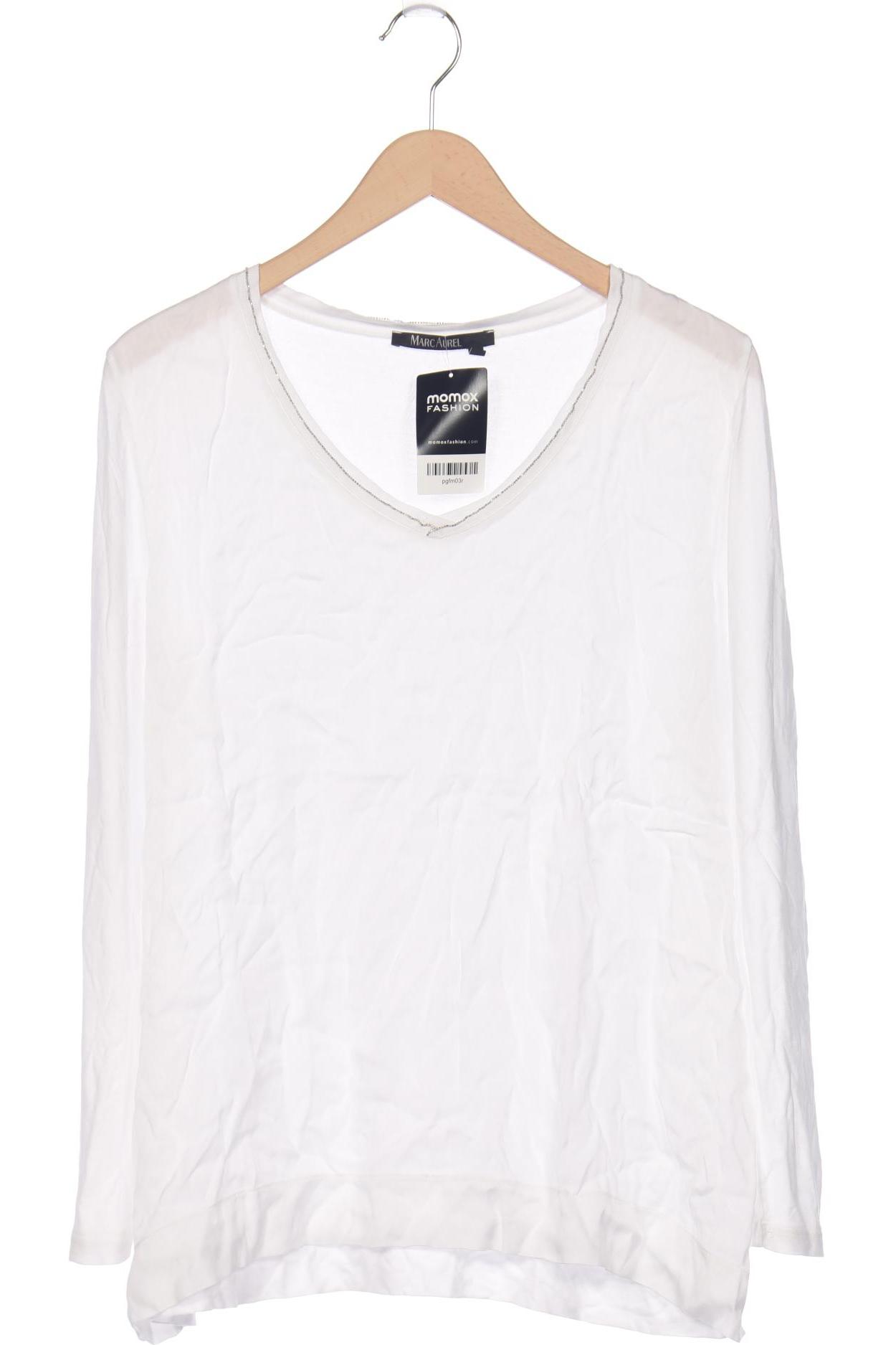 

Marc Aurel Damen Langarmshirt, weiß, Gr. 42
