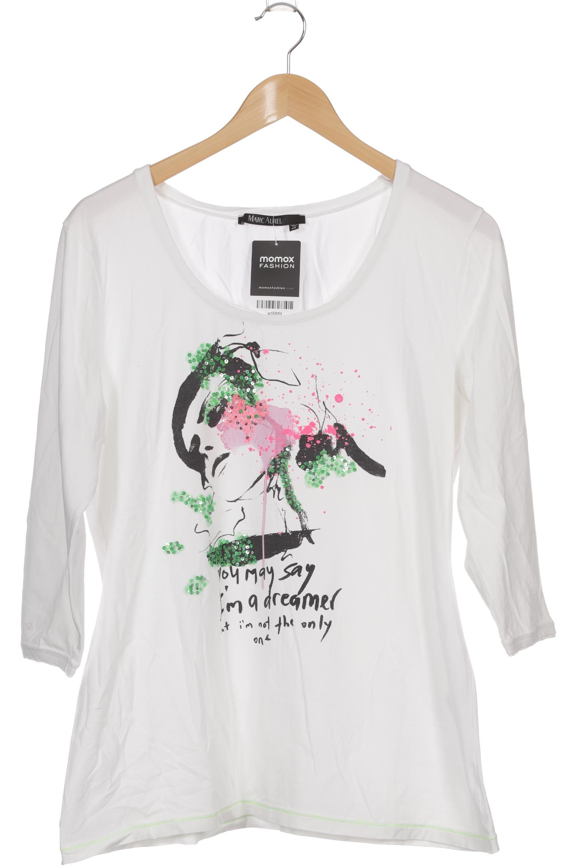 

Marc Aurel Damen Langarmshirt, weiß, Gr. 44