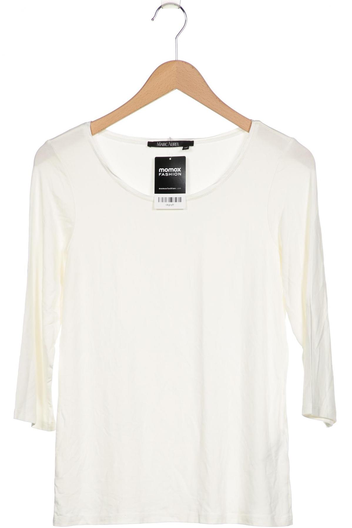 

MARC AUREL Damen Langarmshirt, weiß