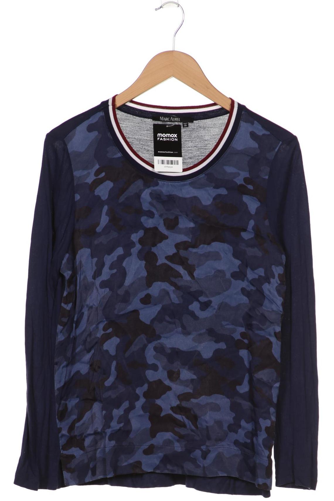 

MARC AUREL Damen Langarmshirt, marineblau