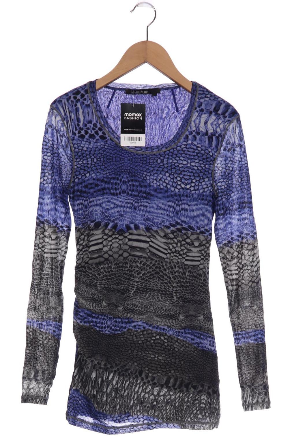 

MARC AUREL Damen Langarmshirt, blau