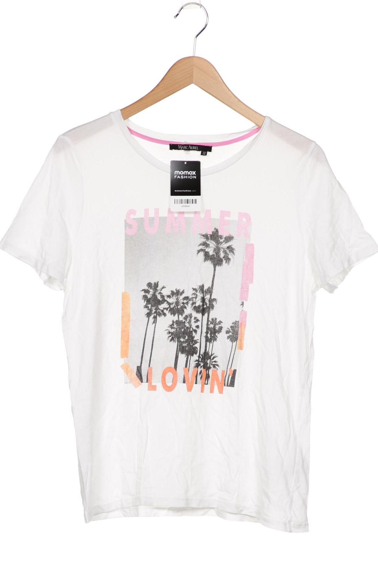 

Marc Aurel Damen T-Shirt, weiß, Gr. 38