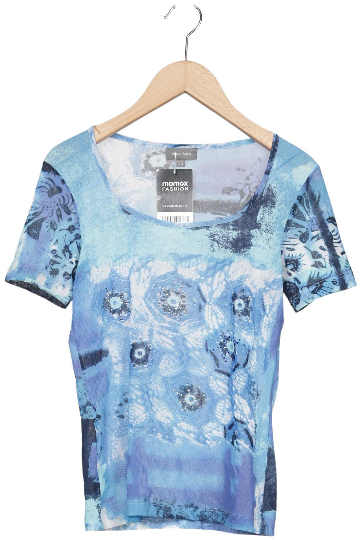 

Marc Aurel Damen T-Shirt, hellblau, Gr. 36