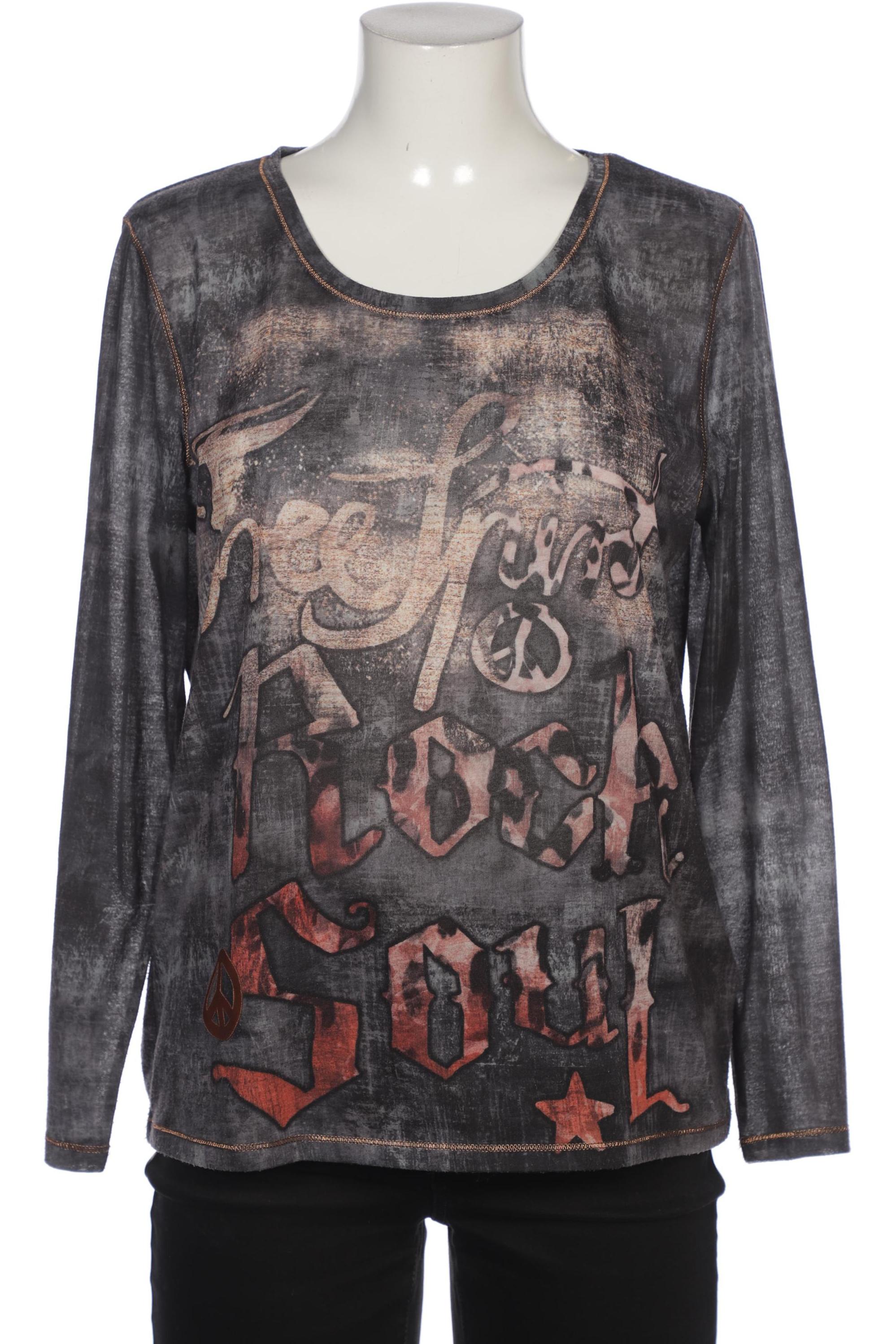 

MARC AUREL Damen Langarmshirt, grau