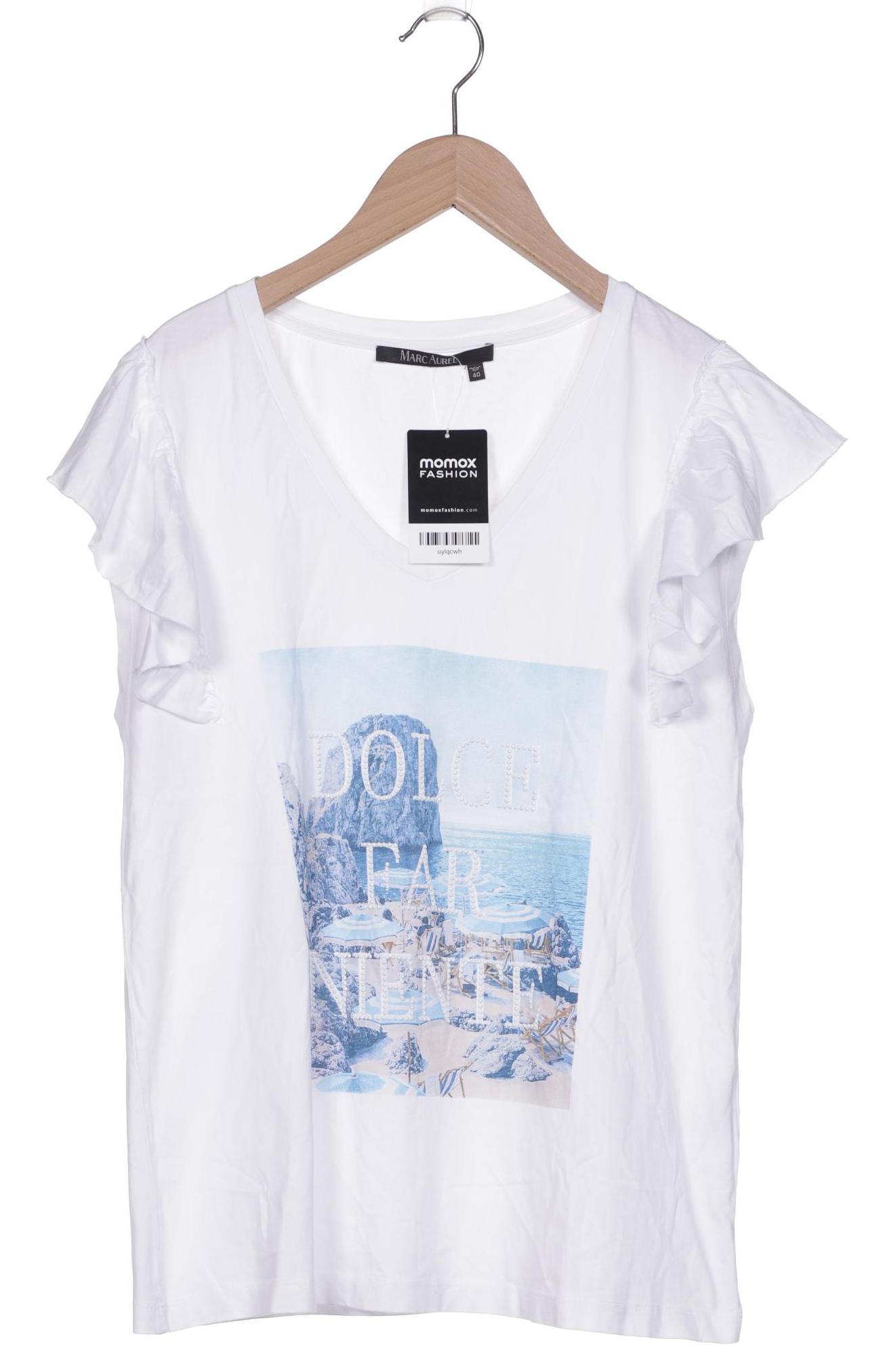 

MARC AUREL Damen T-Shirt, weiß