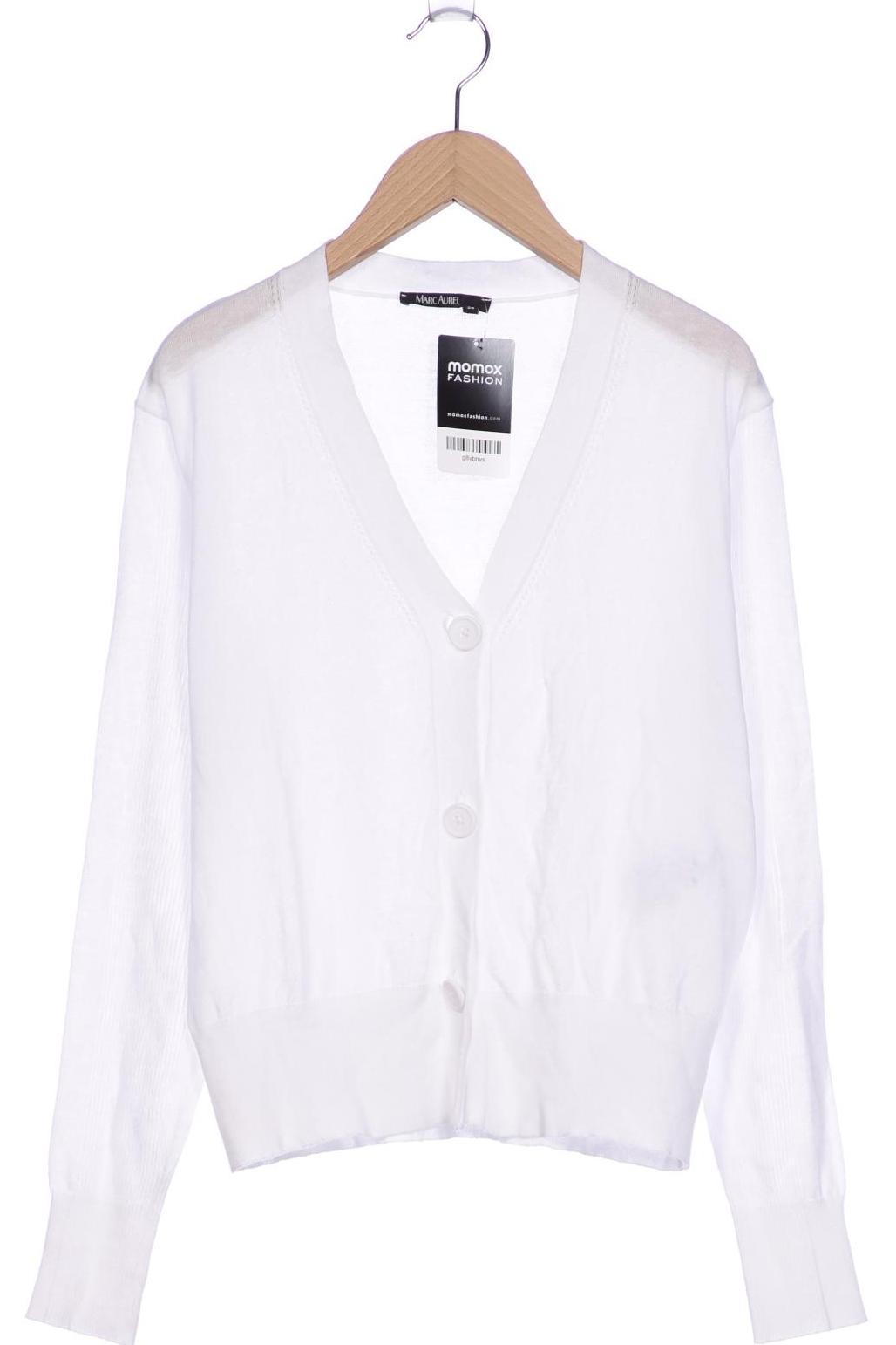 

Marc Aurel Damen Strickjacke, weiß, Gr. 34