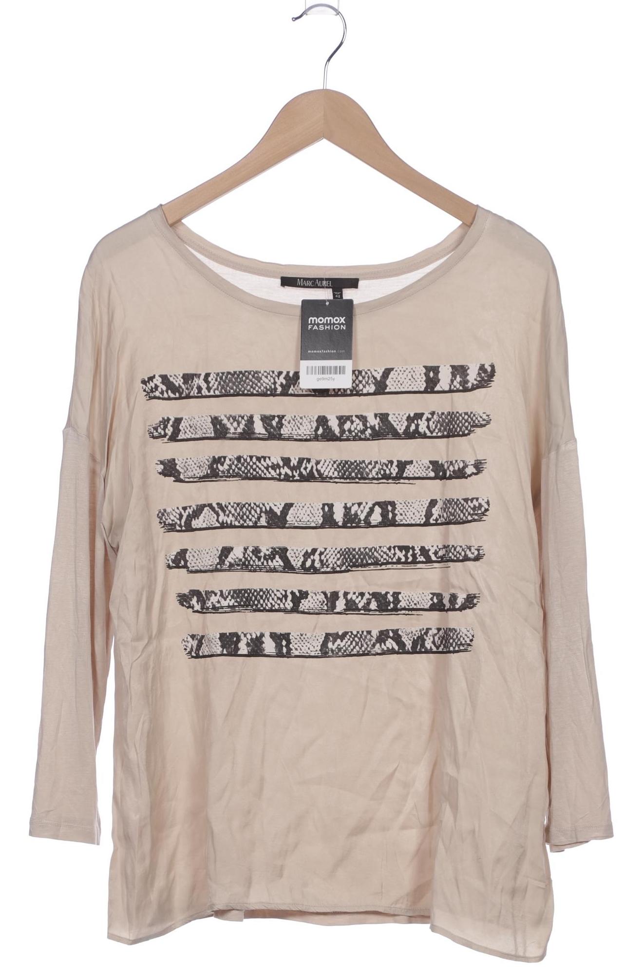 

Marc Aurel Damen Langarmshirt, beige, Gr. 42
