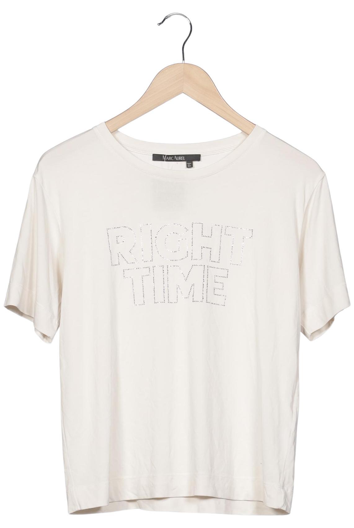 

Marc Aurel Damen T-Shirt, cremeweiß, Gr. 34