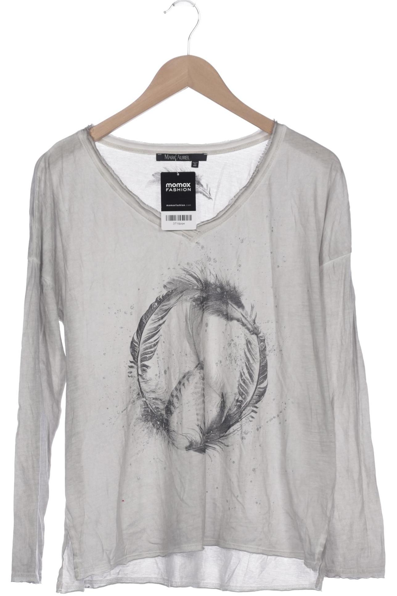 

Marc Aurel Damen Langarmshirt, grau, Gr. 40