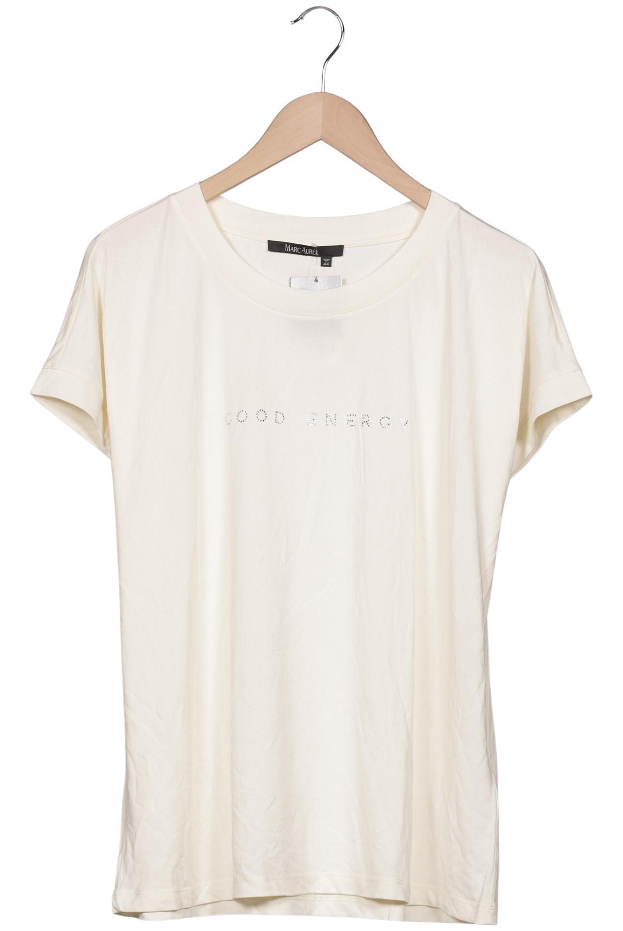 

Marc Aurel Damen T-Shirt, cremeweiß, Gr. 44