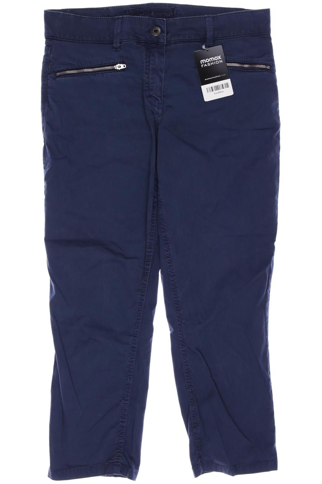 

MARC AUREL Damen Stoffhose, marineblau