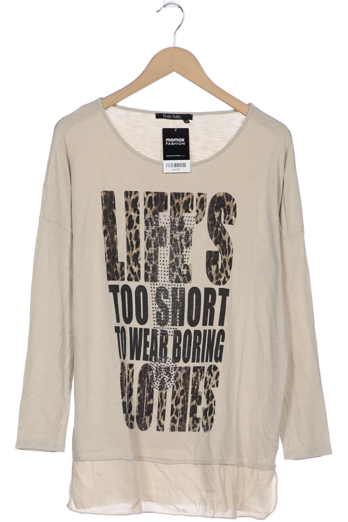 

Marc Aurel Damen Langarmshirt, beige, Gr. 42