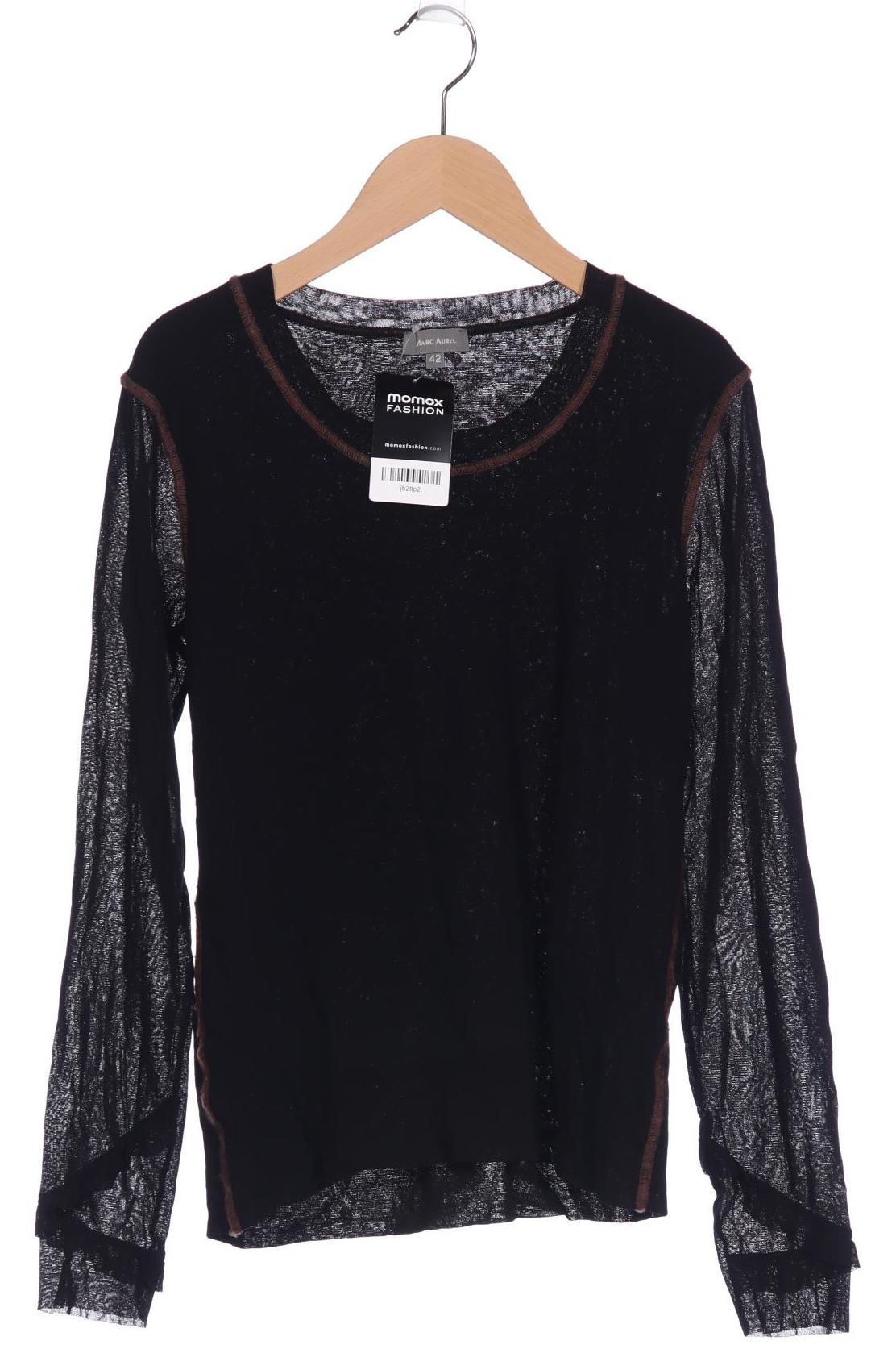 

MARC AUREL Damen Langarmshirt, schwarz