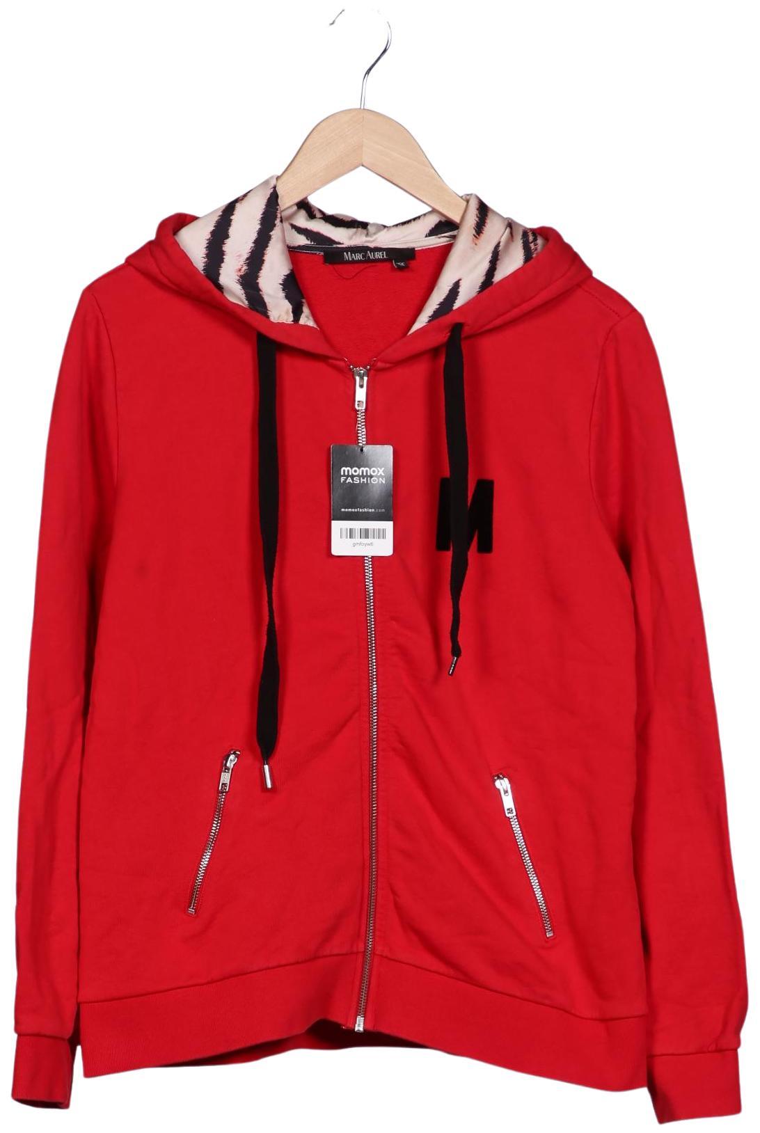 

Marc Aurel Damen Kapuzenpullover, rot, Gr. 40