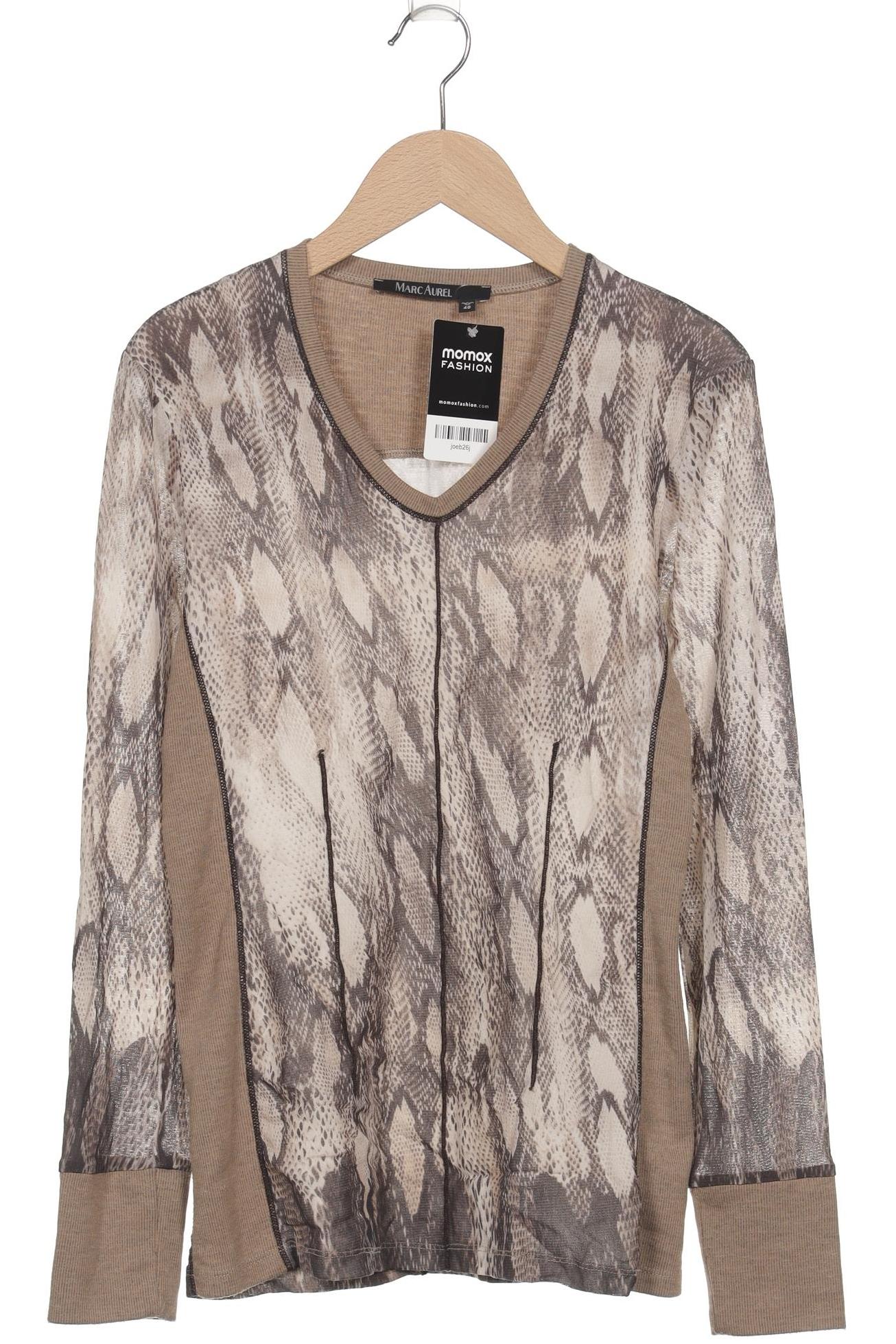 

Marc Aurel Damen Langarmshirt, beige, Gr. 40