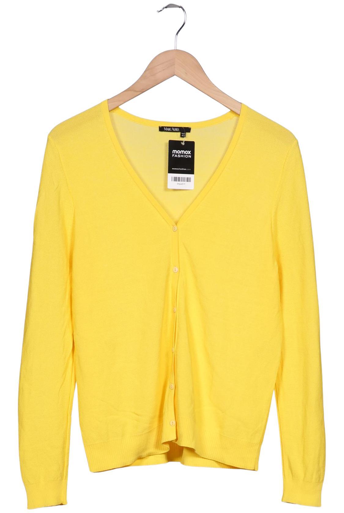 

Marc Aurel Damen Strickjacke, gelb, Gr. 42