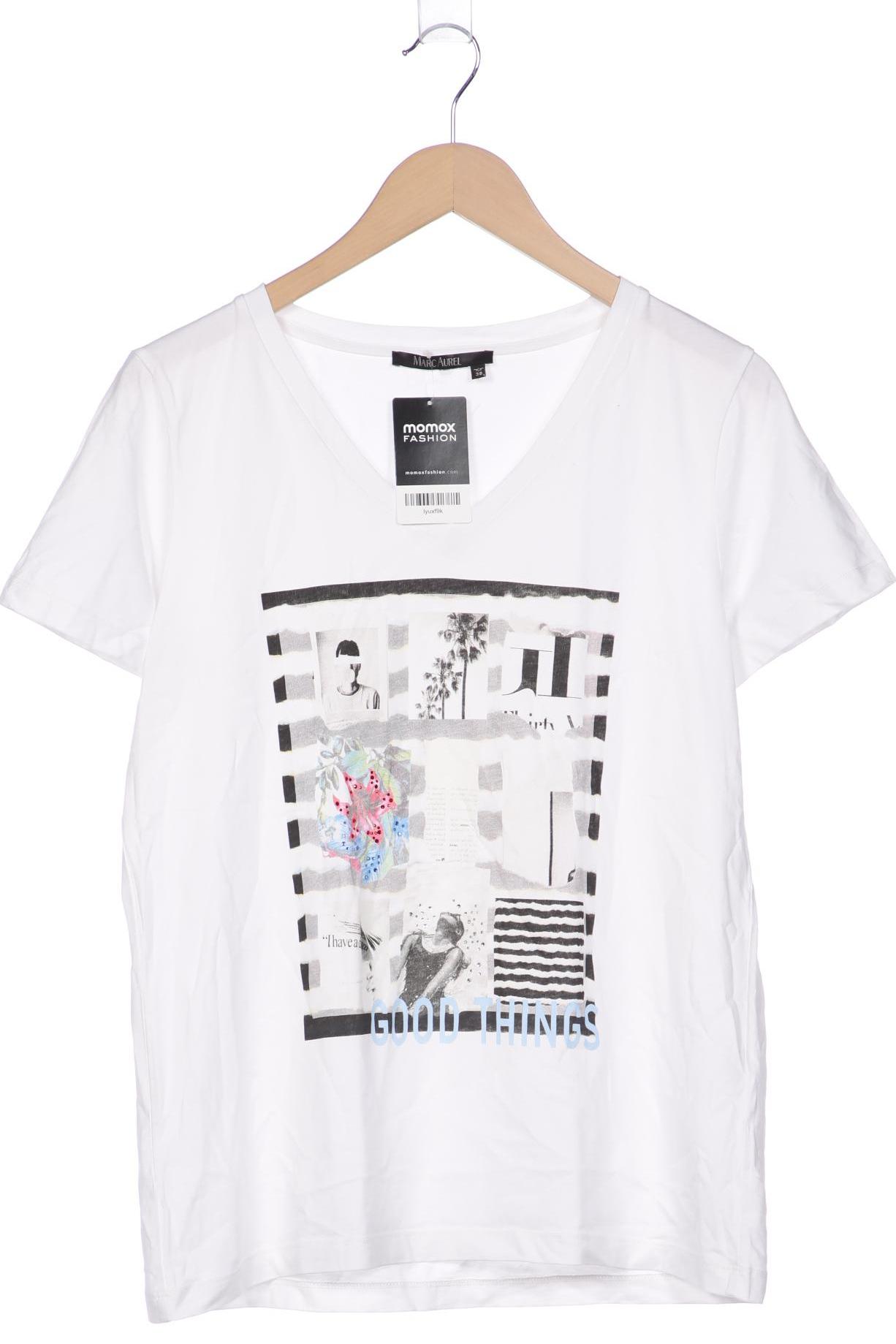 

MARC AUREL Damen T-Shirt, weiß