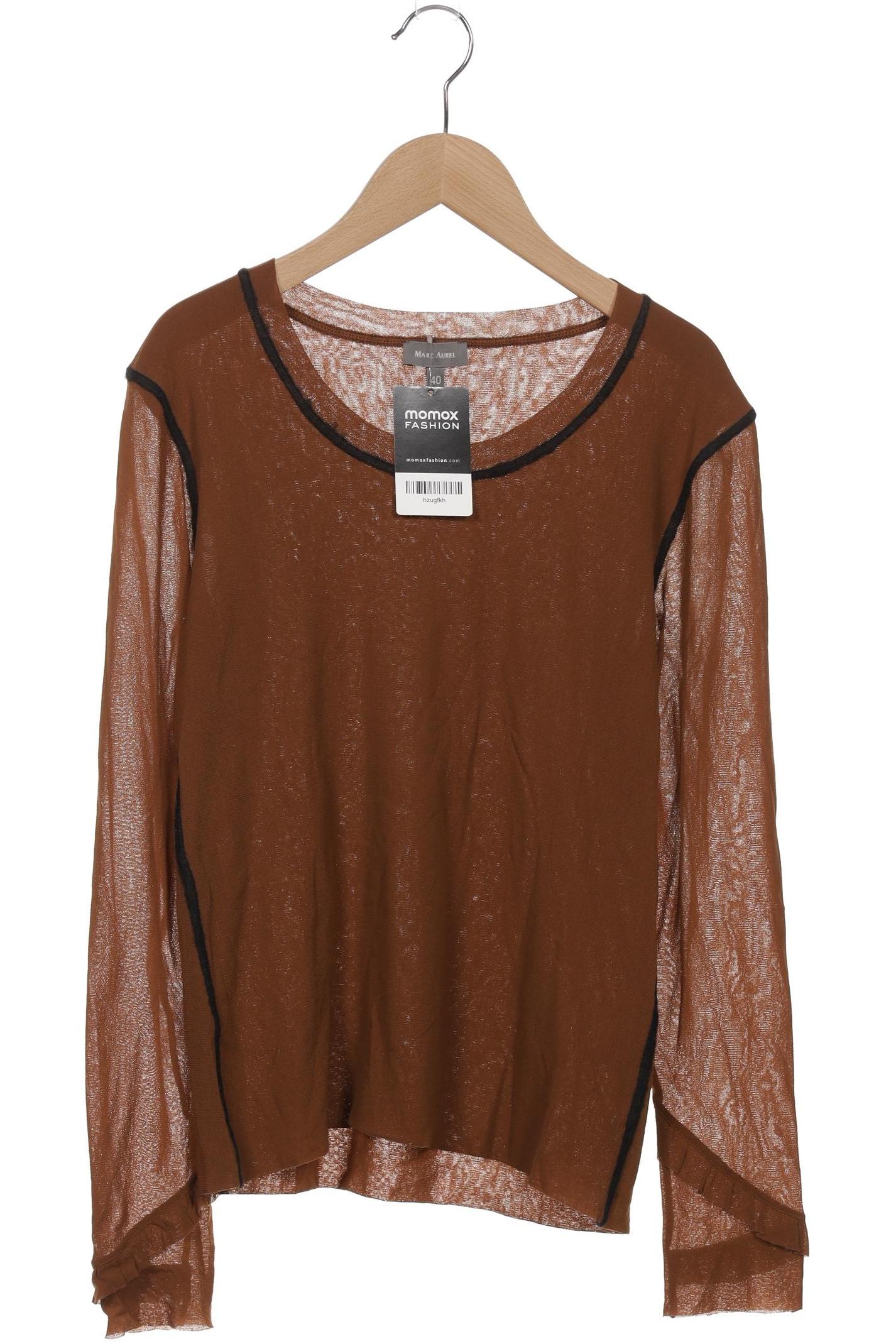 

Marc Aurel Damen Langarmshirt, braun, Gr. 40