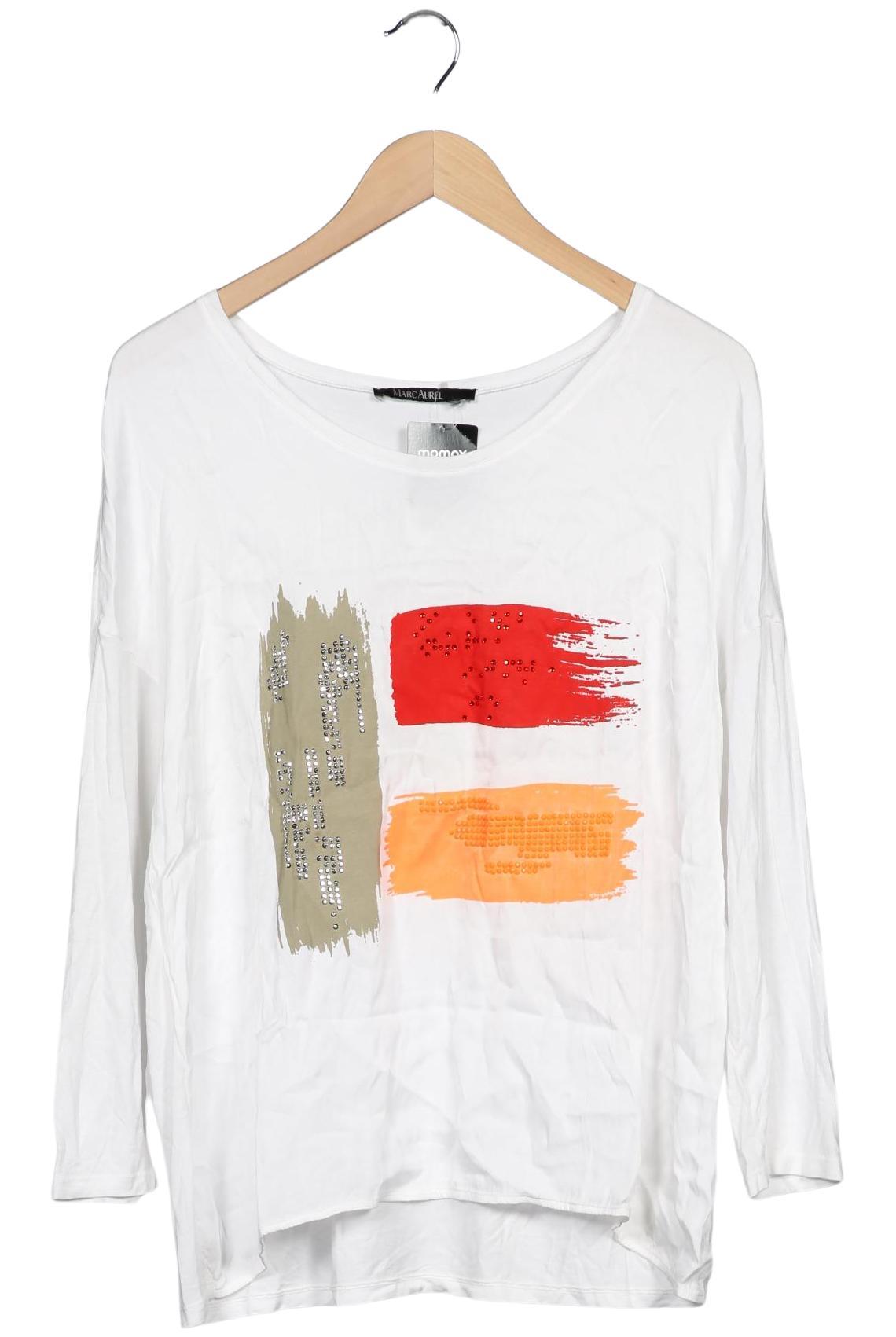

Marc Aurel Damen Langarmshirt, weiß, Gr. 44