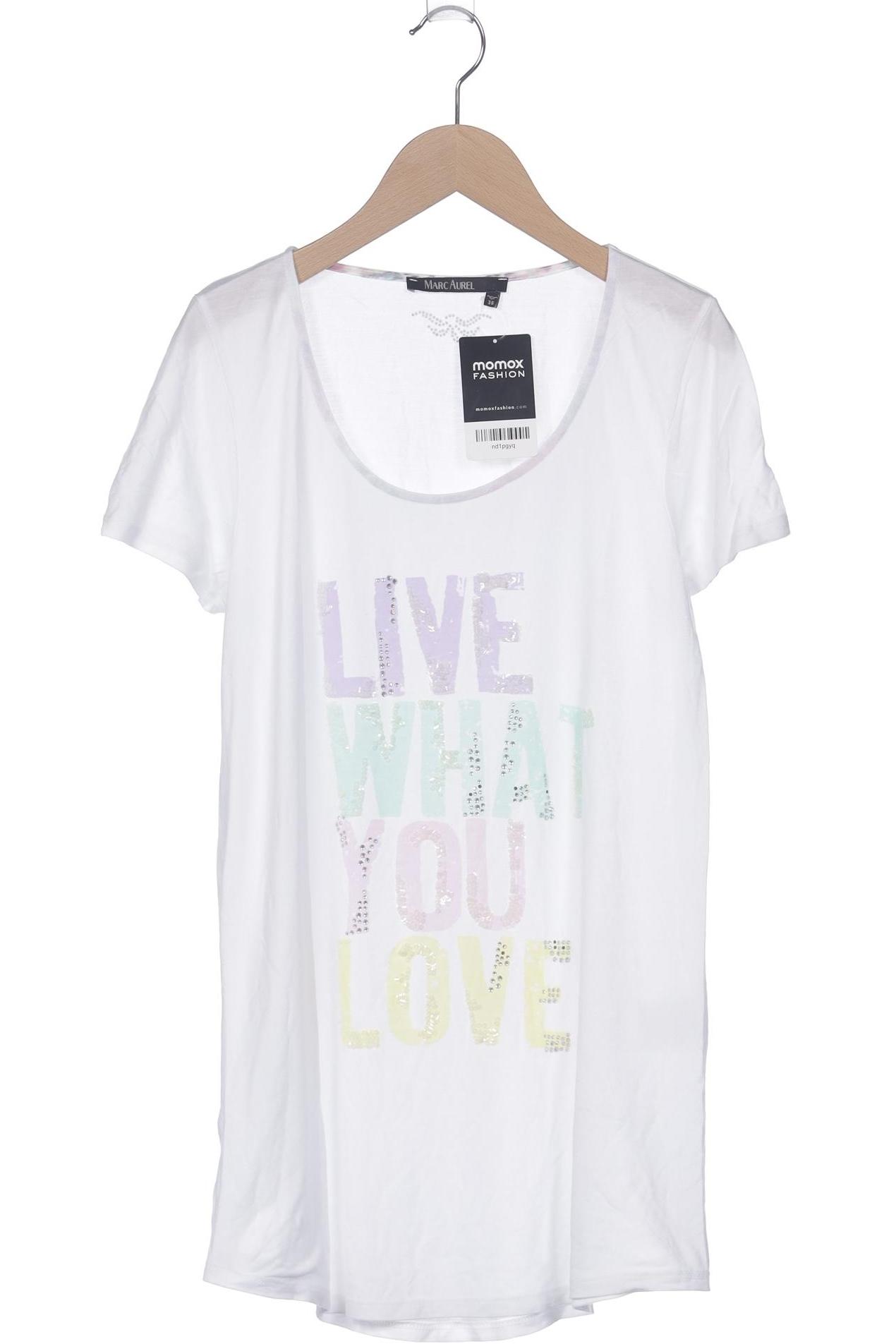 

Marc Aurel Damen T-Shirt, weiß, Gr. 36