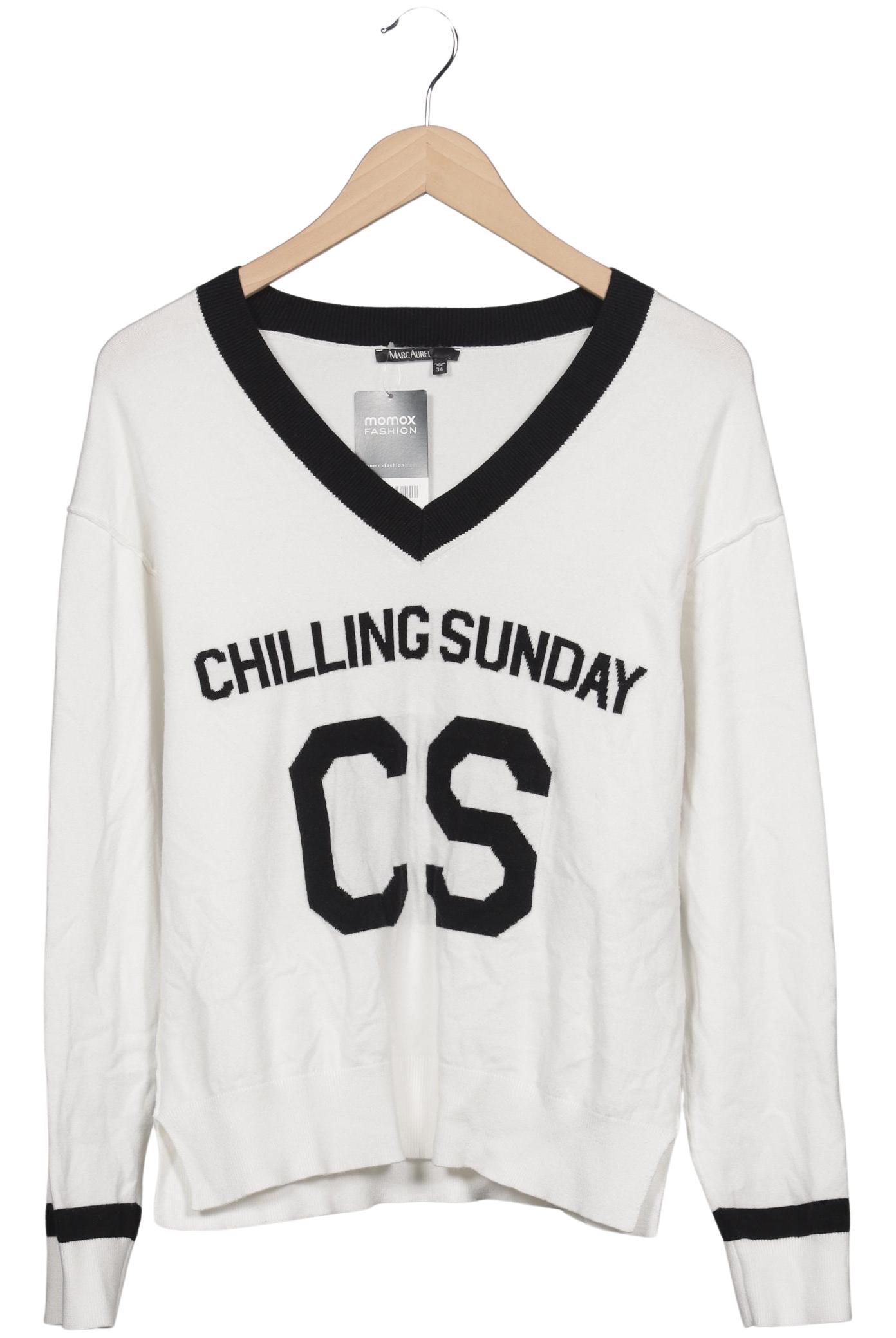 

Marc Aurel Damen Pullover, weiß, Gr. 34