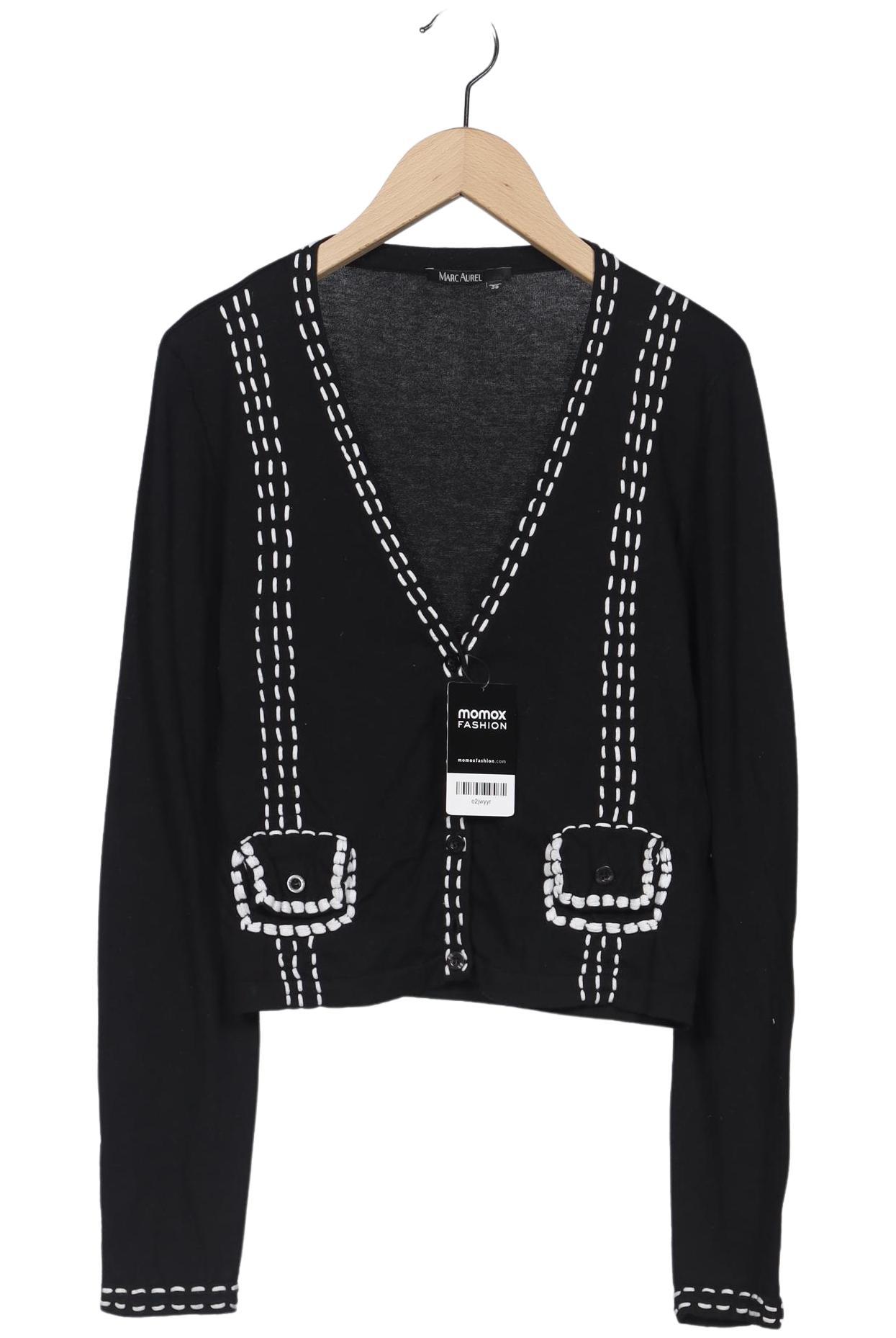 

Marc Aurel Damen Strickjacke, schwarz, Gr. 38