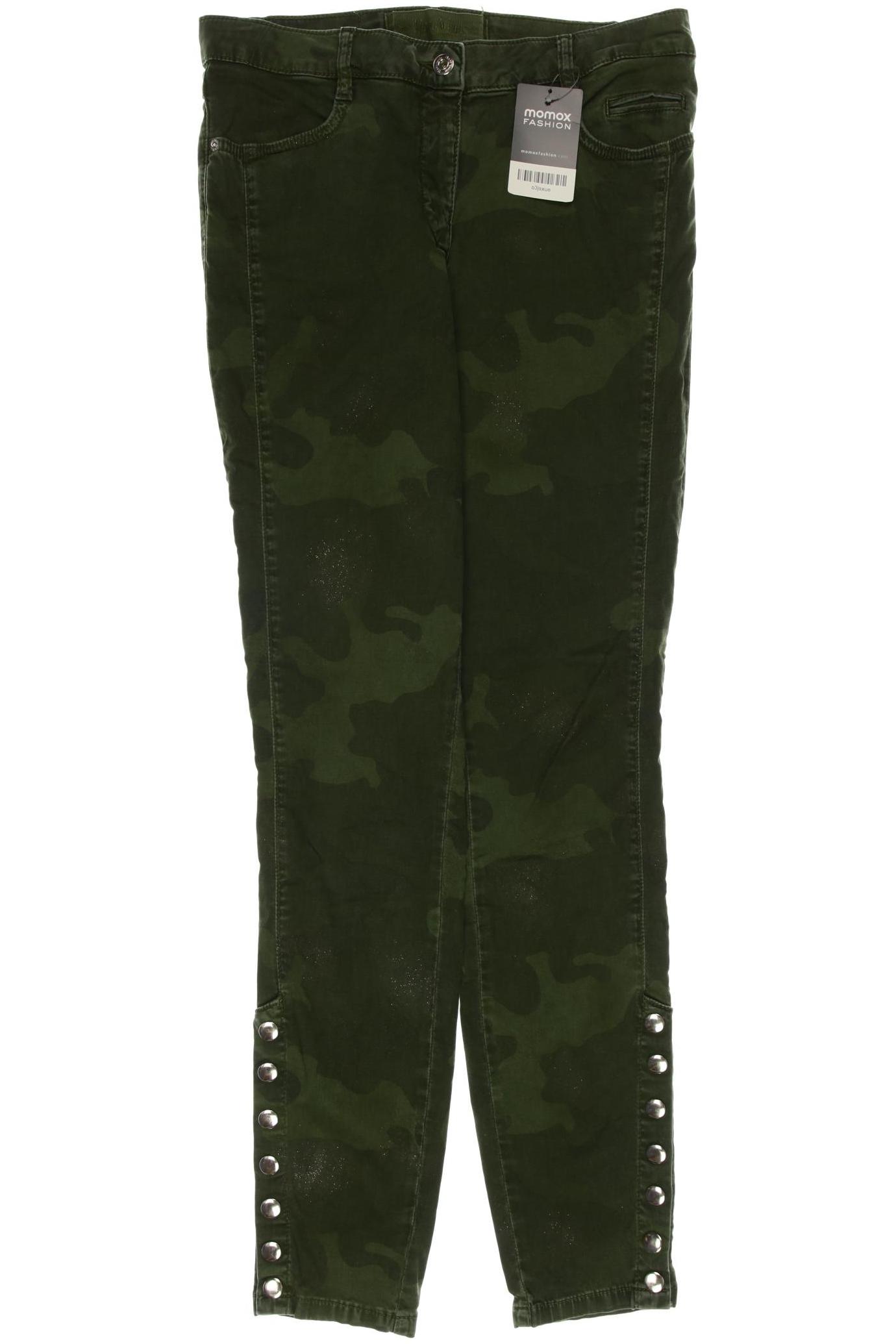 

MARC AUREL Damen Stoffhose, grün